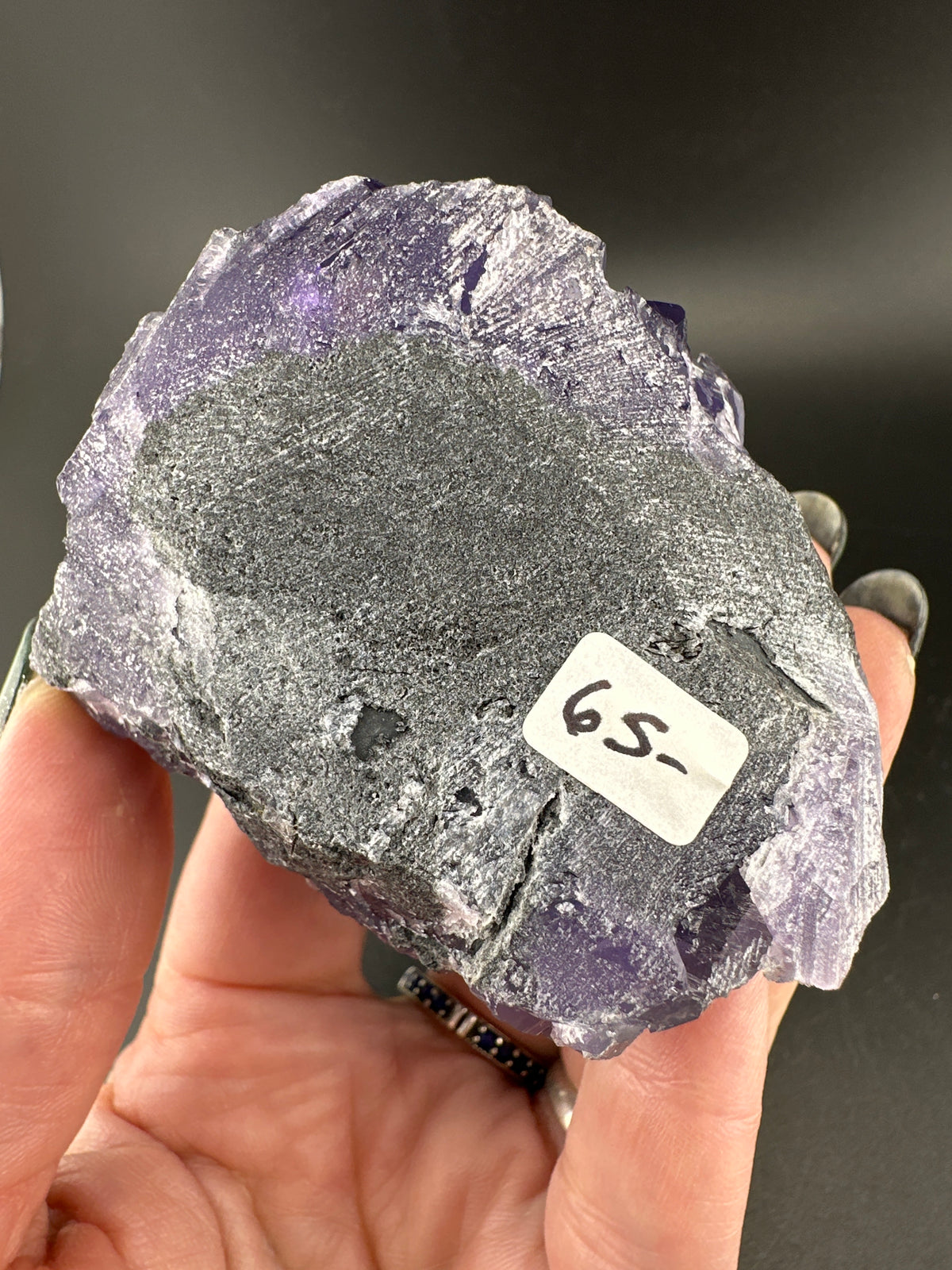 Cubic Purple Fluorite, Henan, China