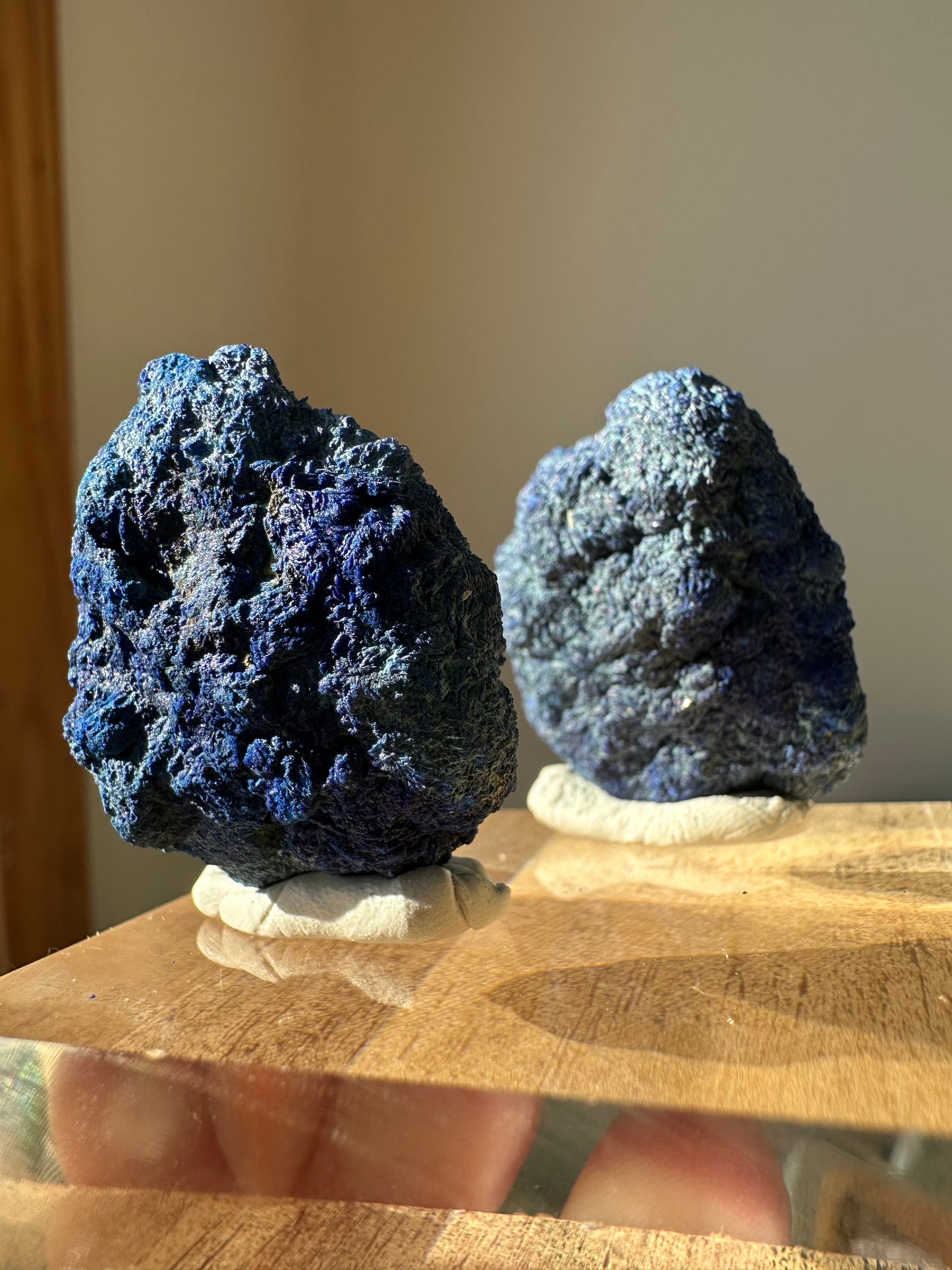Azurite from Utah, paired