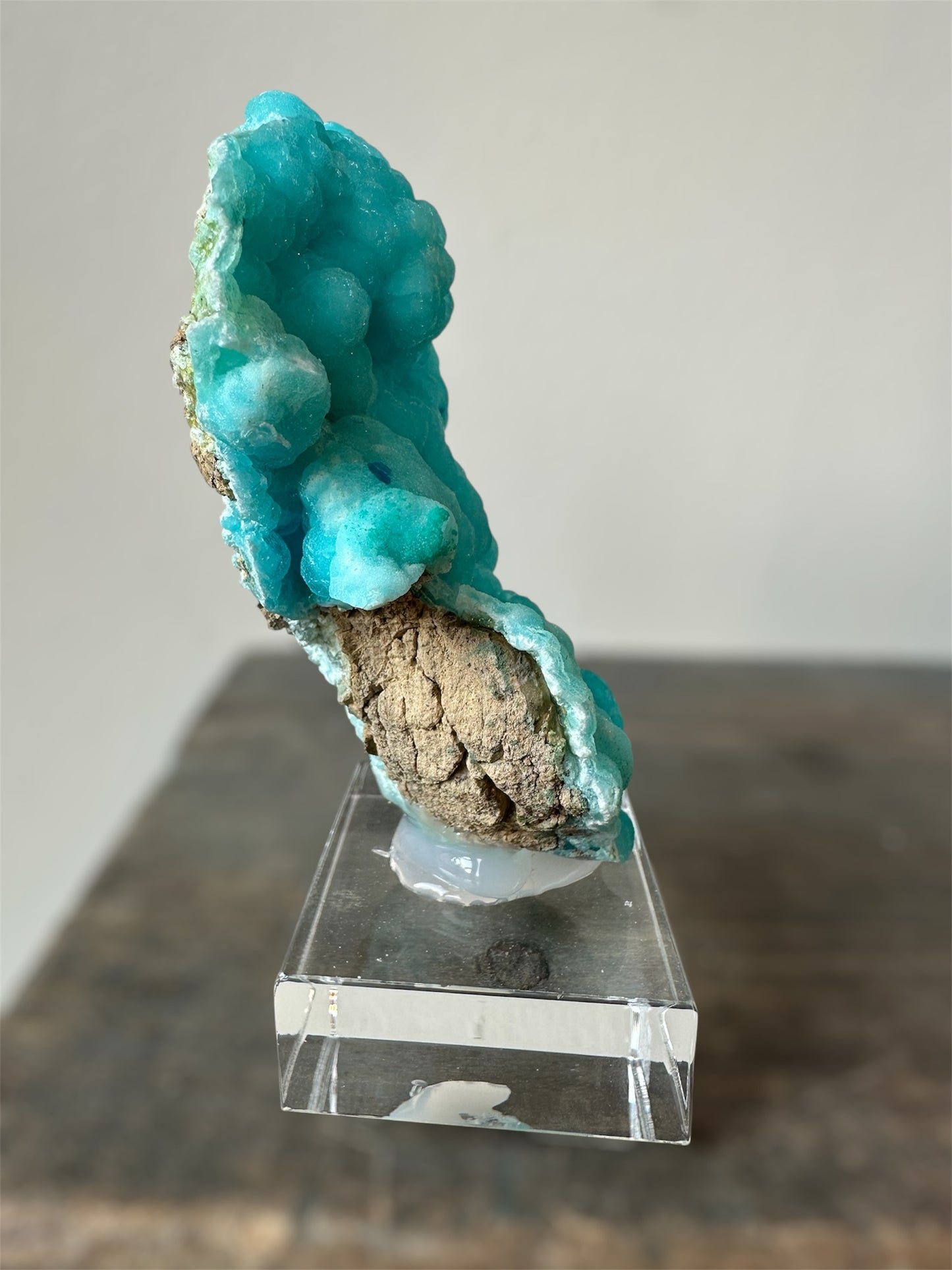 Hemimorphite with Veszelyite, DR Congo