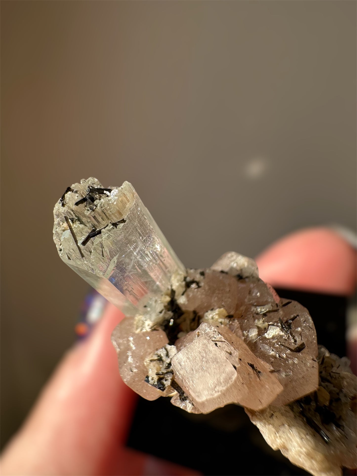 Aquamarine, Apatite, Schorl- Pakistan