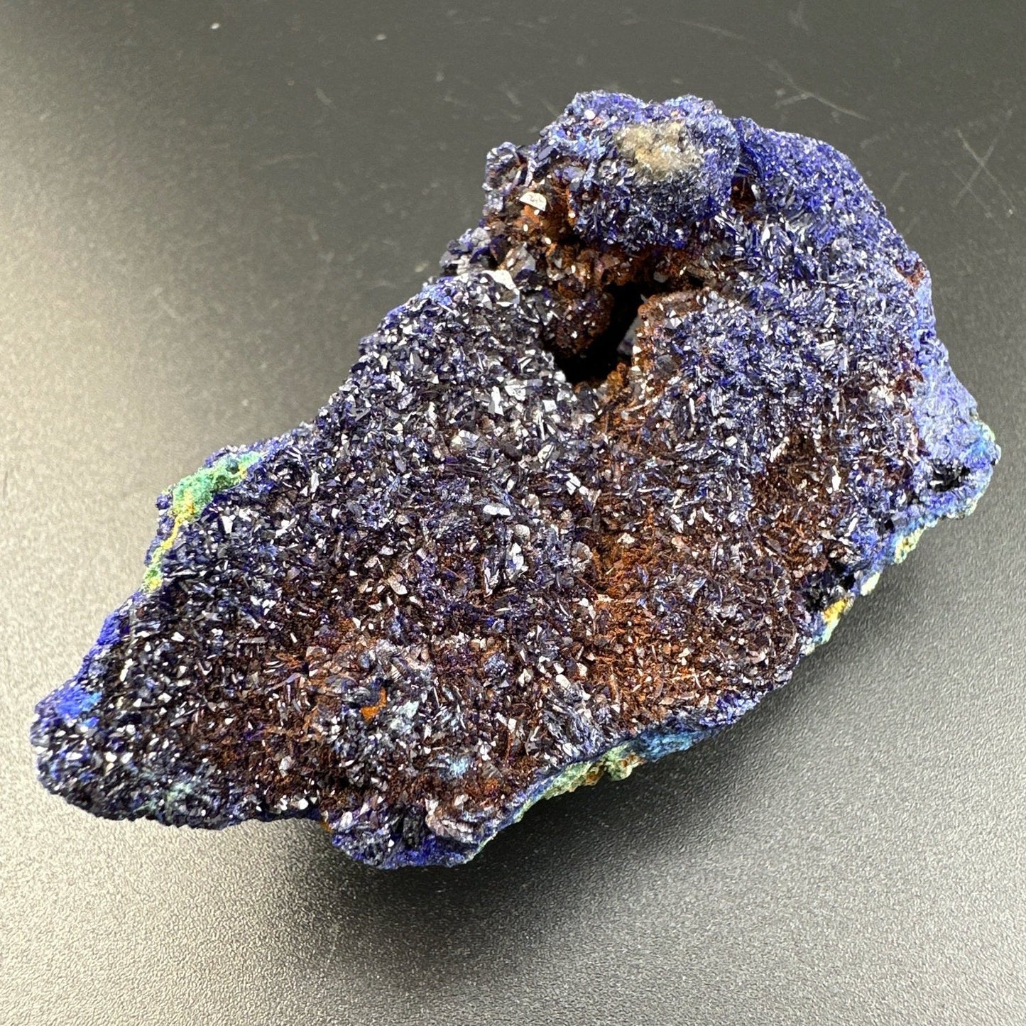 multicolored Azurite & Malachite from Anhui China