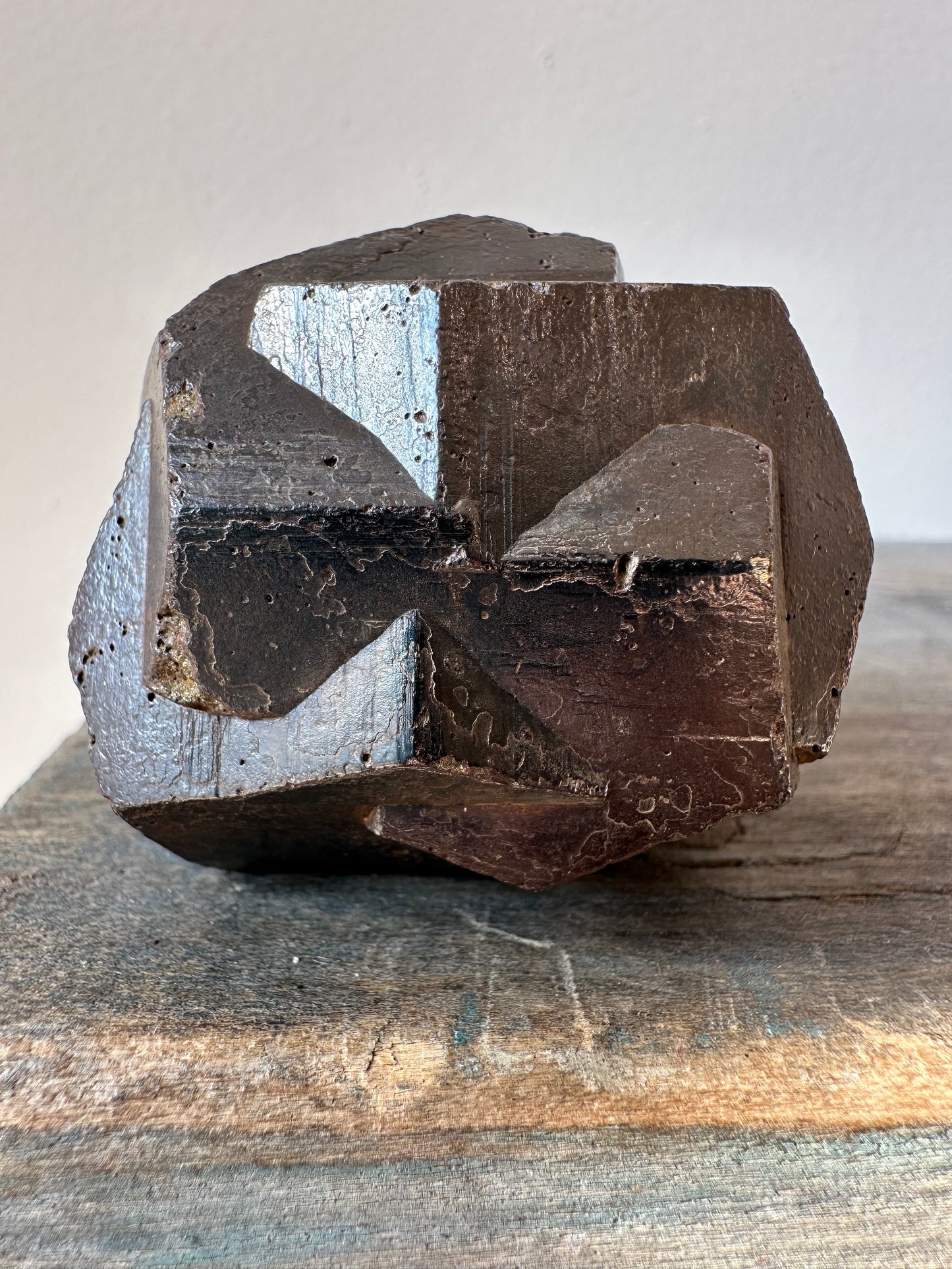 Goethite pseudo Pyrite “iron cross twin”