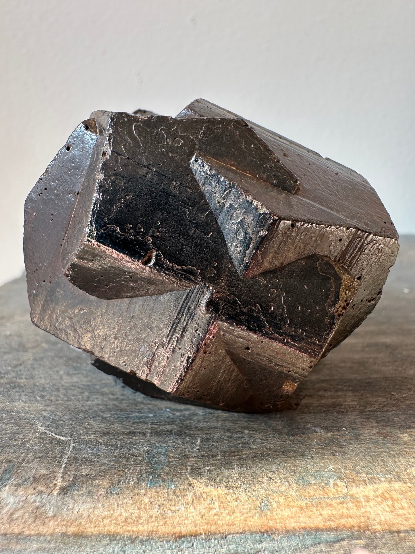 Goethite pseudo Pyrite “iron cross twin”