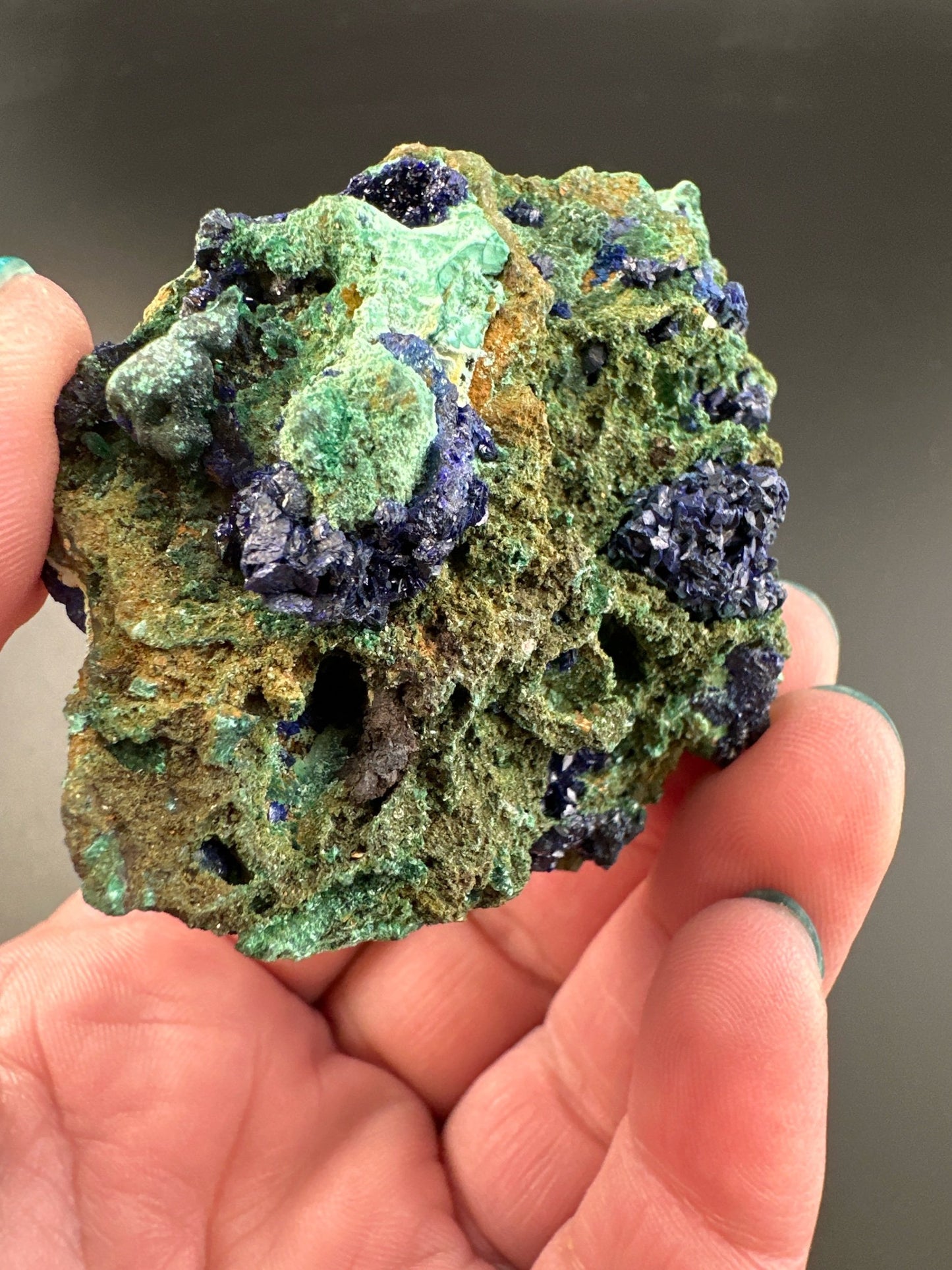 Azurite, Malachite from Anhui China