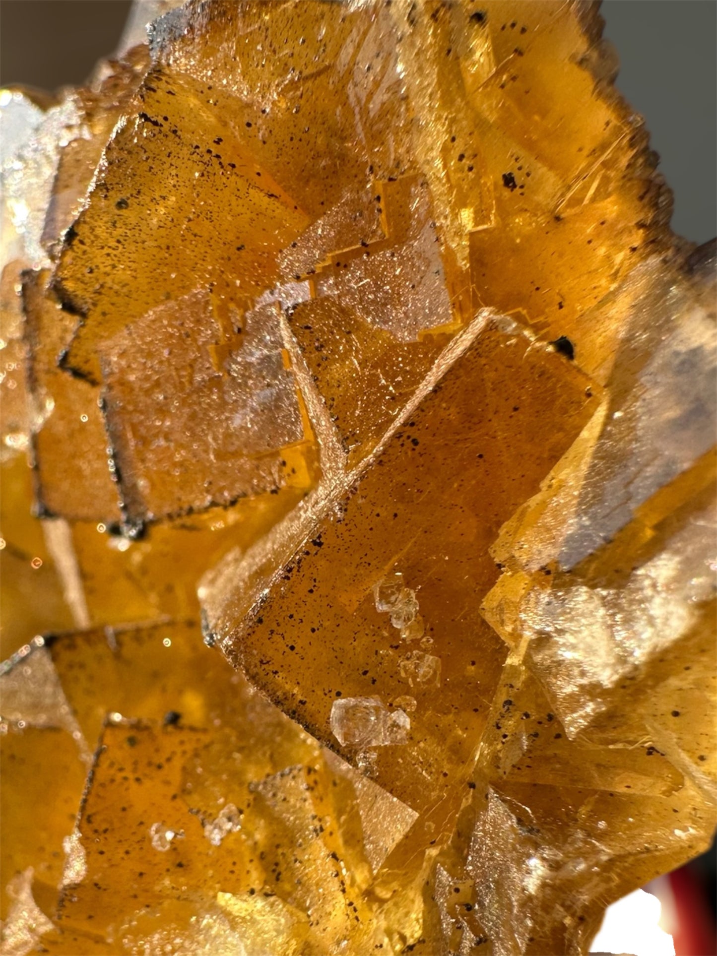 Yellow Fluorite, Moscano Mine, Spain