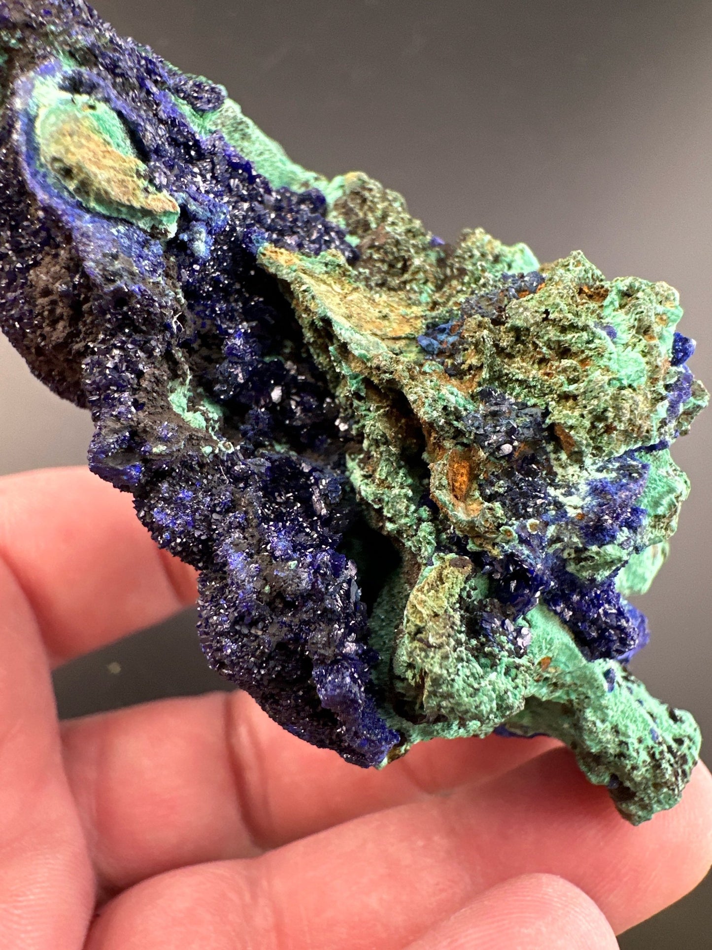 Azurite, Malachite from Anhui, China