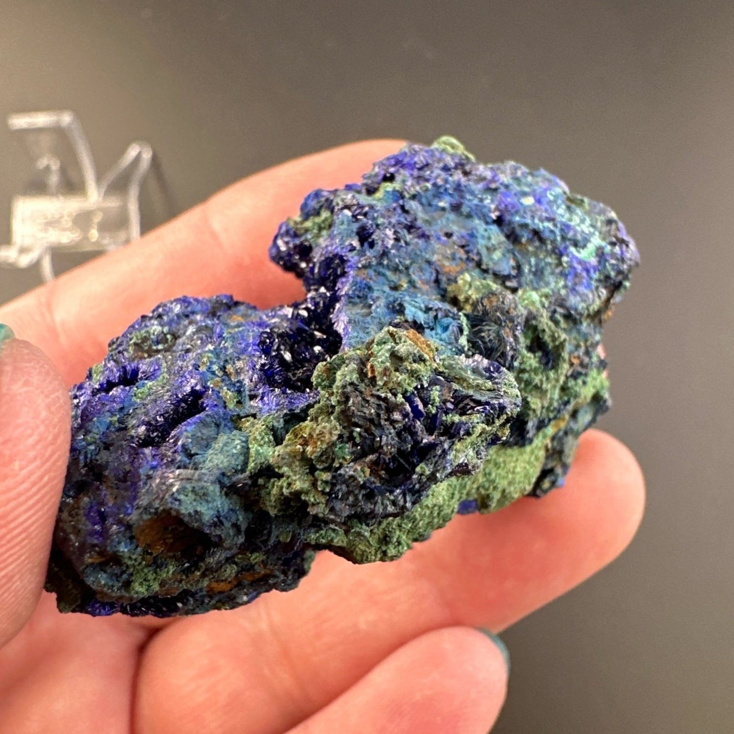 Azurite w/Malachite from Anhui, China