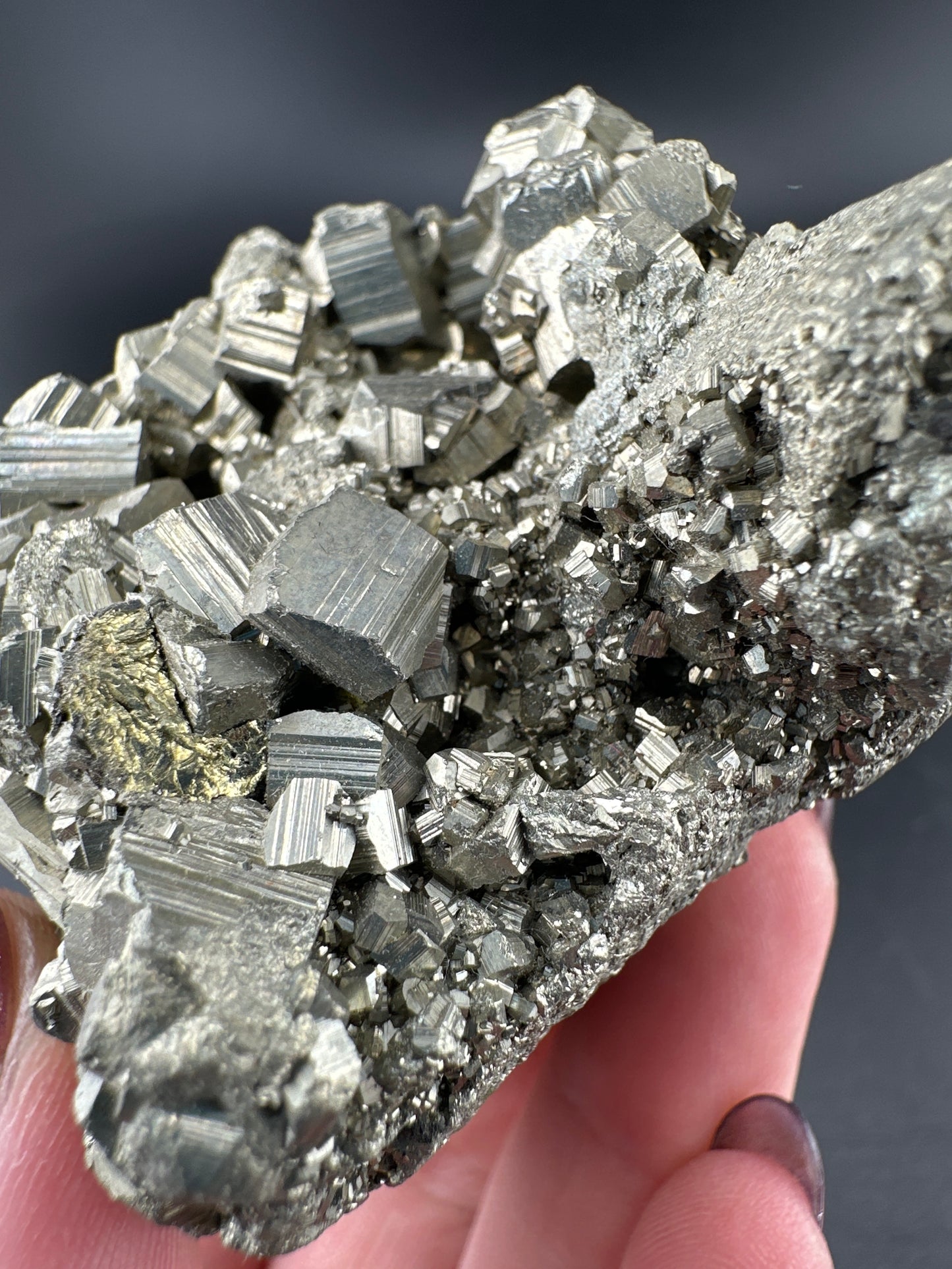 Pyrite from Leadville, Colorado