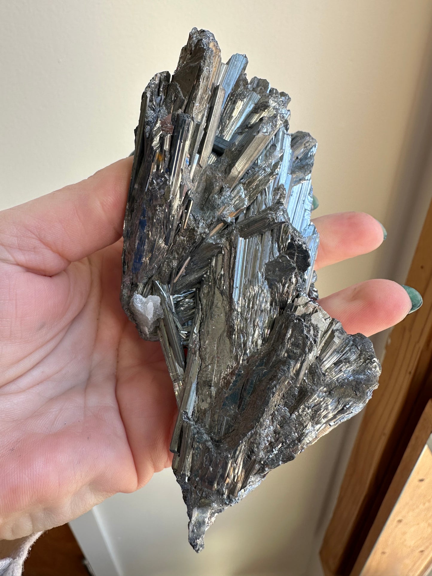 Stibnite cluster, Jiangxi, China