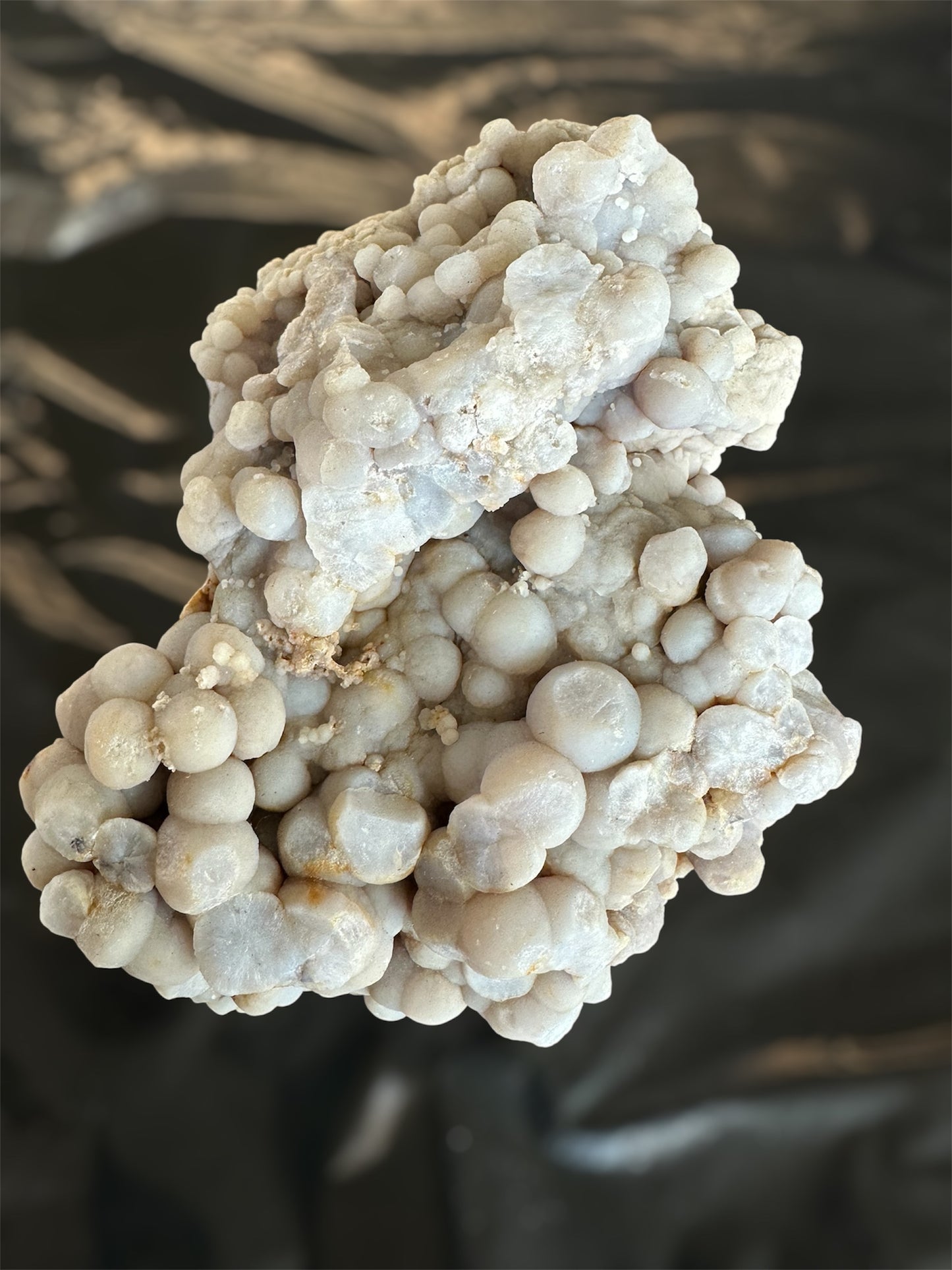 “Ghost Agate” botryoidal chalcedony, Indonesia
