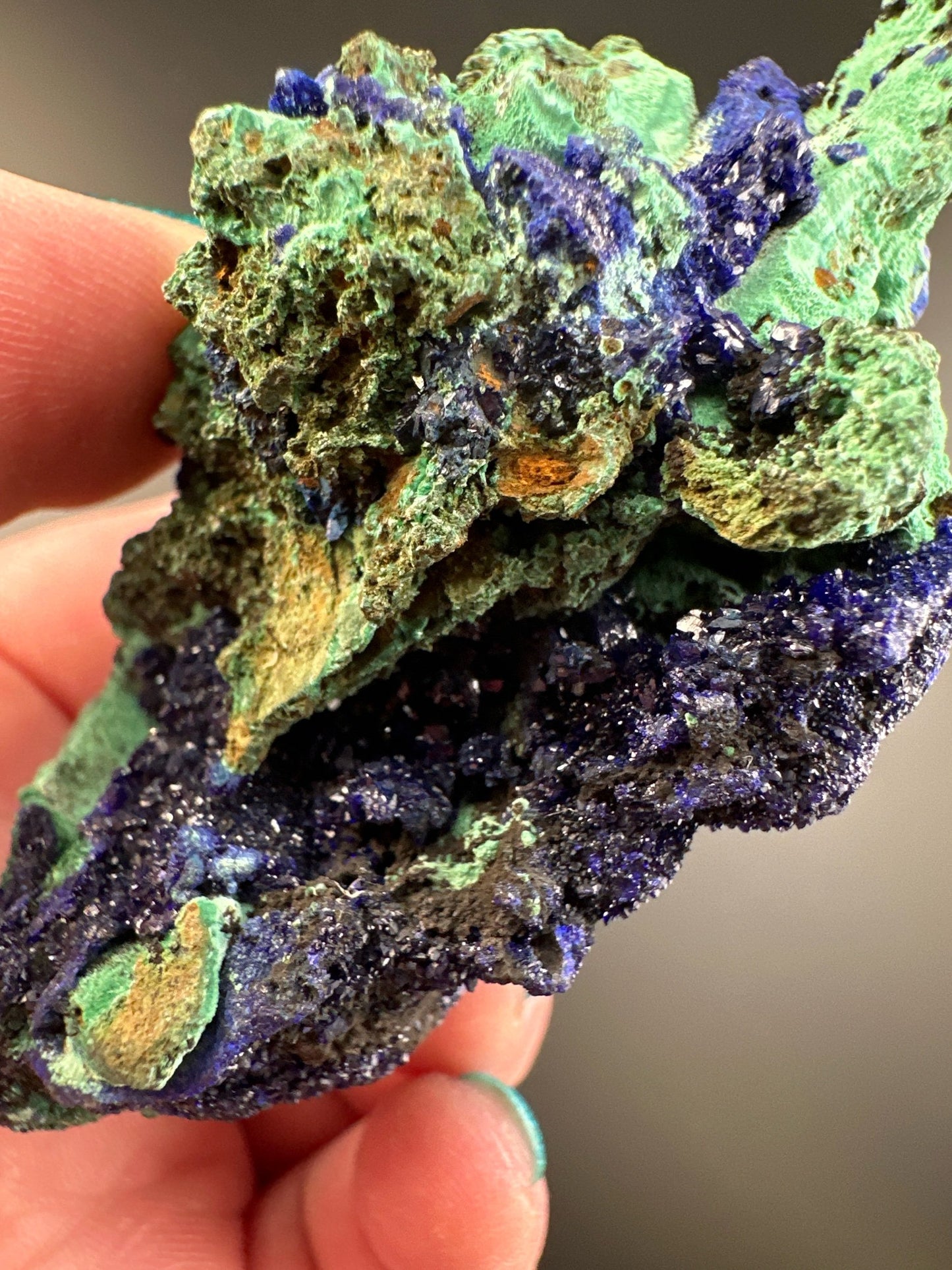 Azurite, Malachite from Anhui, China