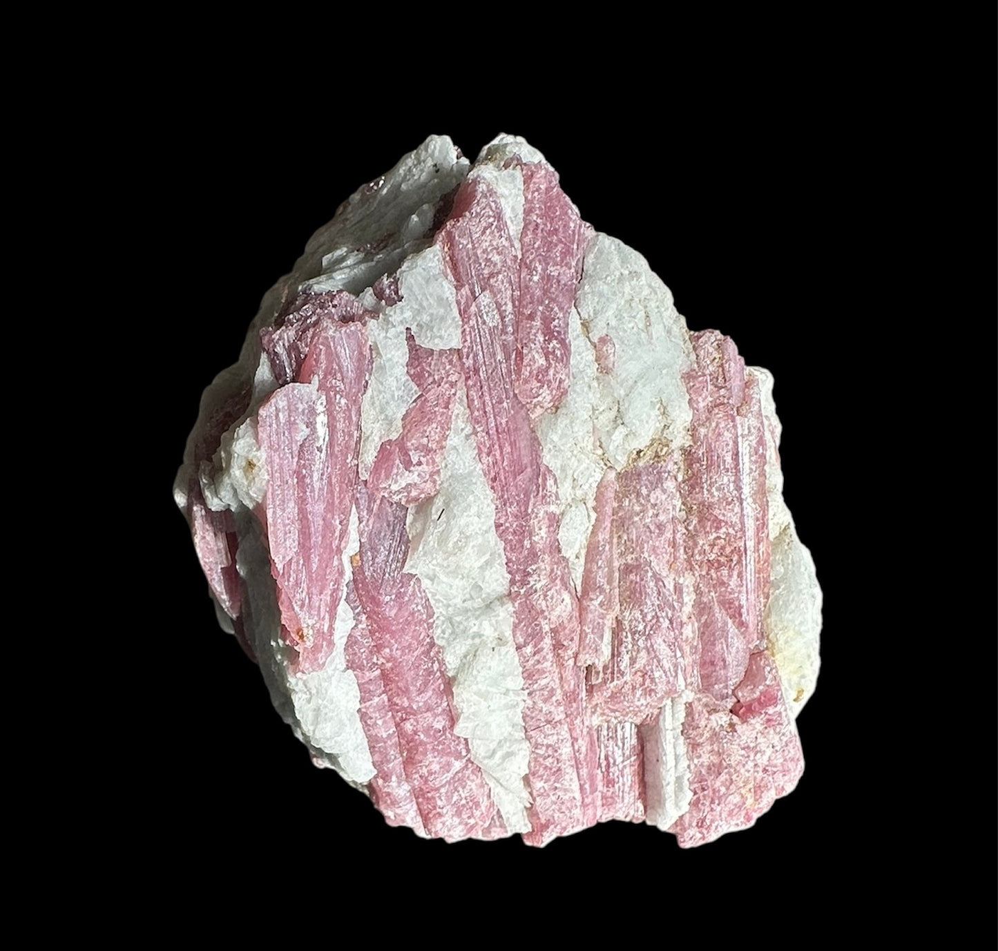 Pink Tourmaline in Albite