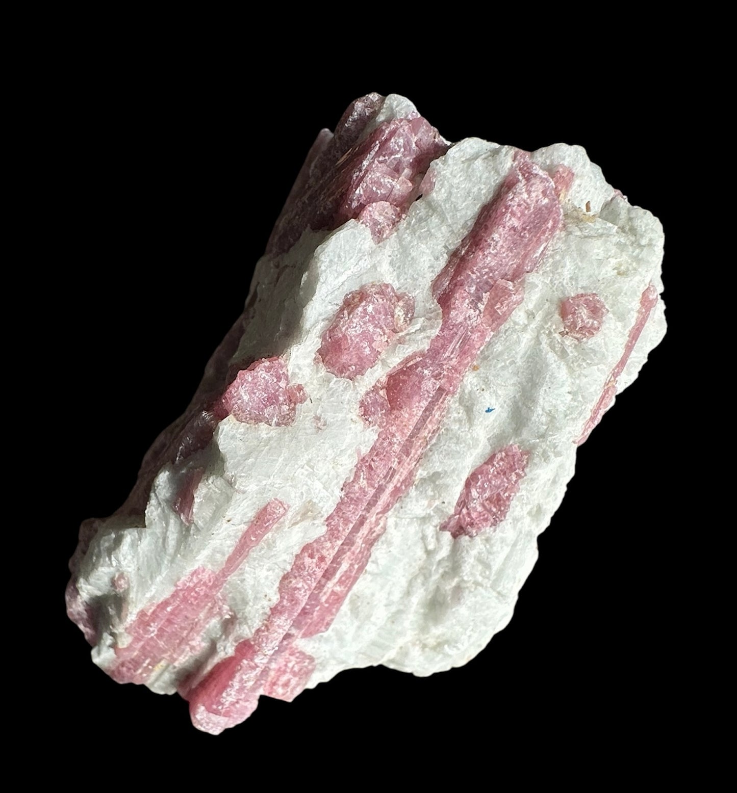 Pink Tourmaline in Albite