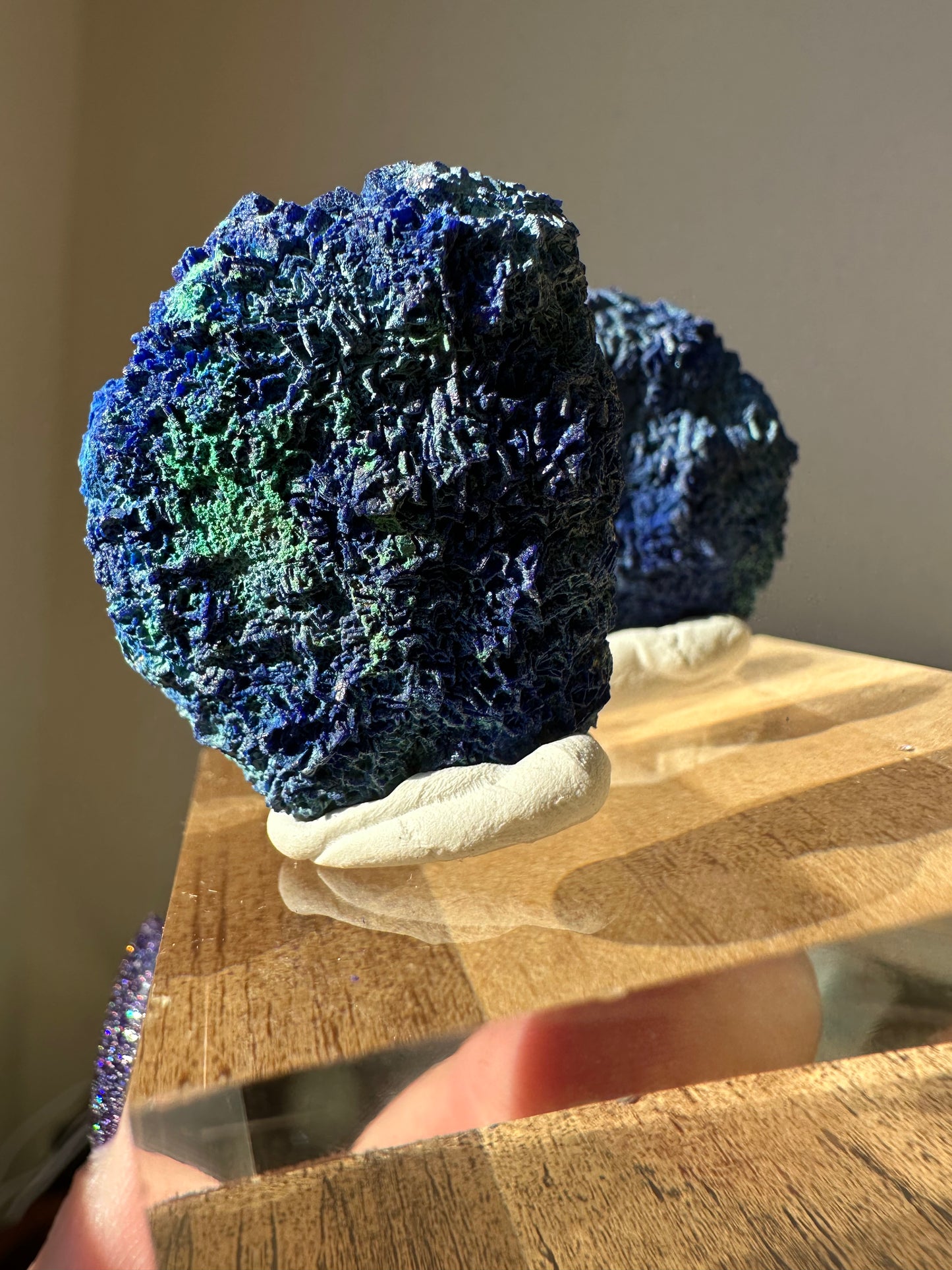 Azurite from Utah, paired
