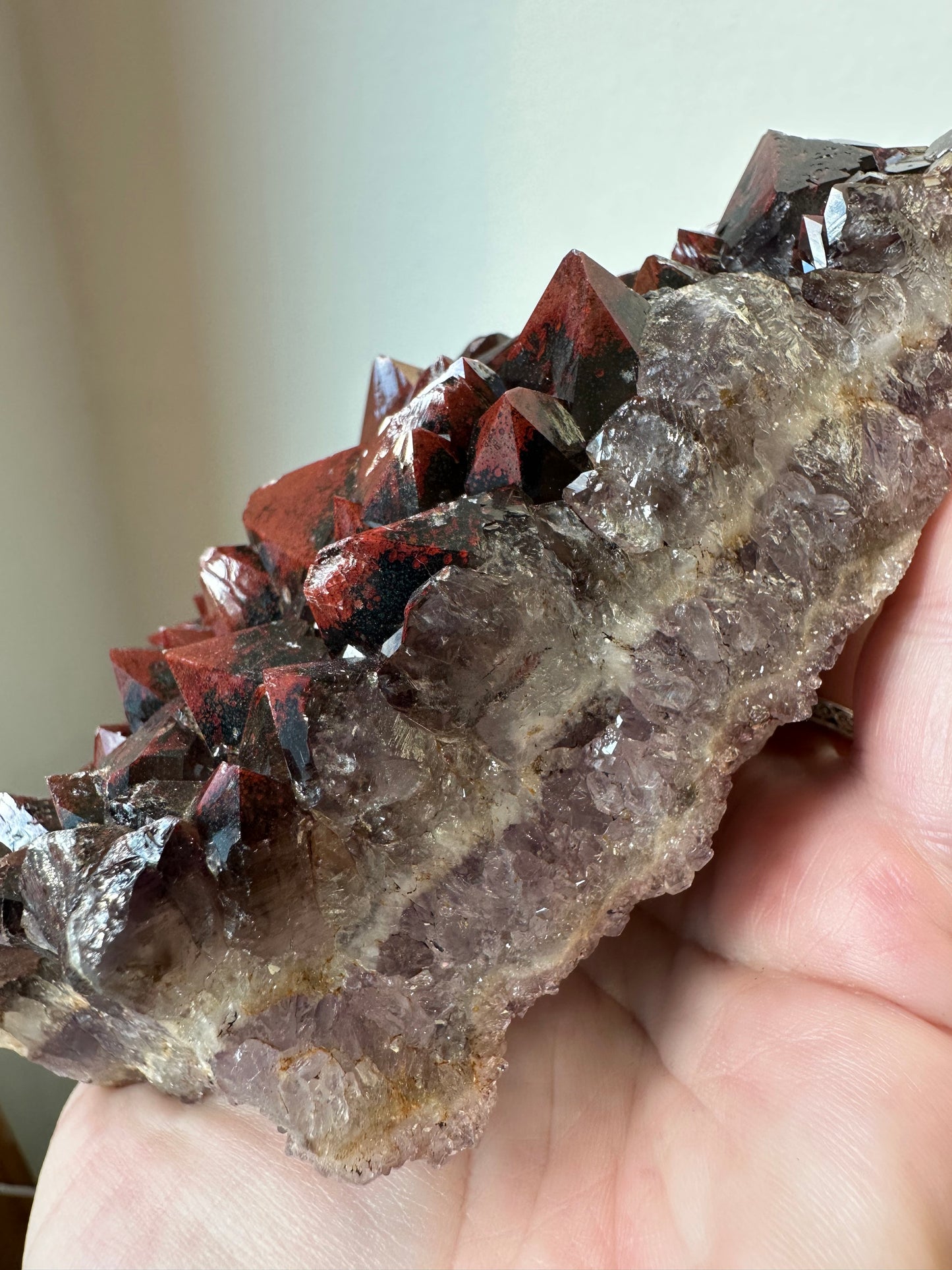 Black Window pocket Thunder Bay amethyst