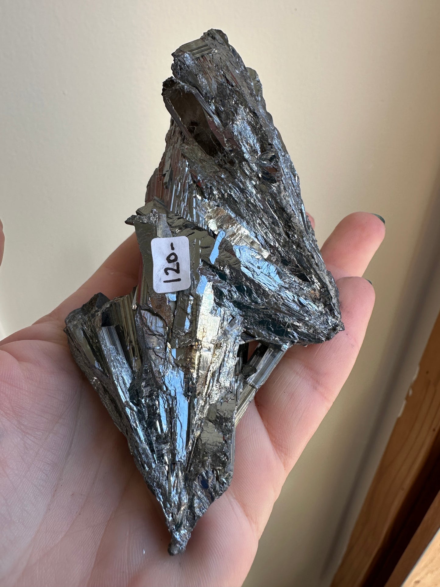 Stibnite cluster, Jiangxi, China