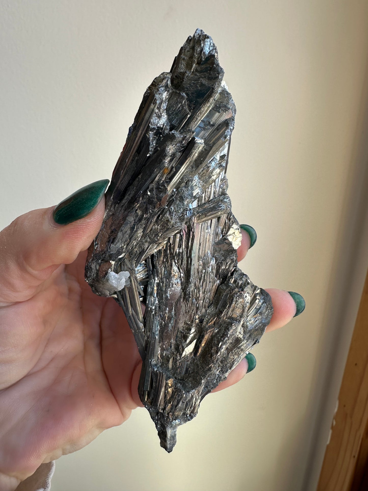 Stibnite cluster, Jiangxi, China
