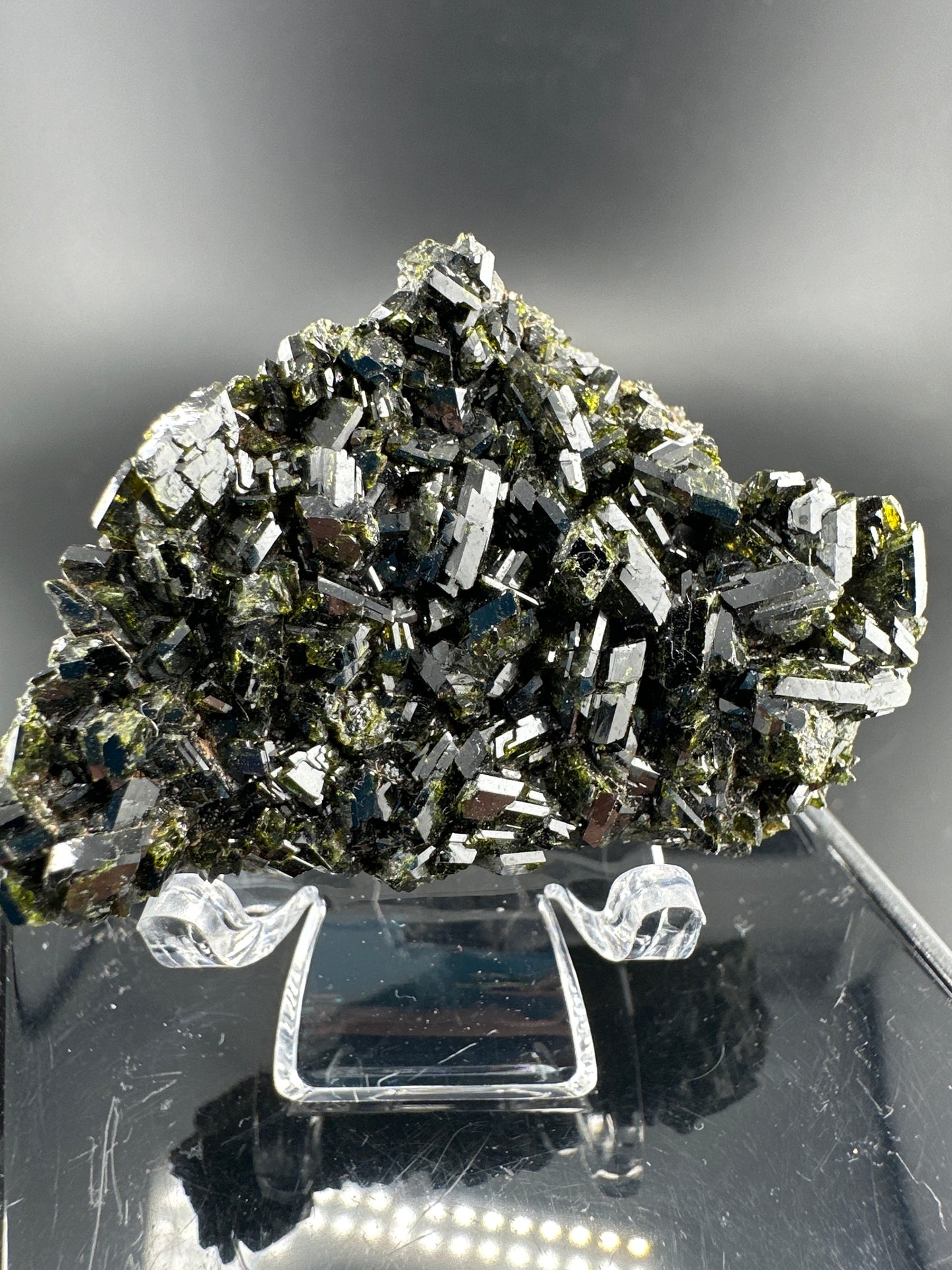 Epidote, Turkey: small cabinet