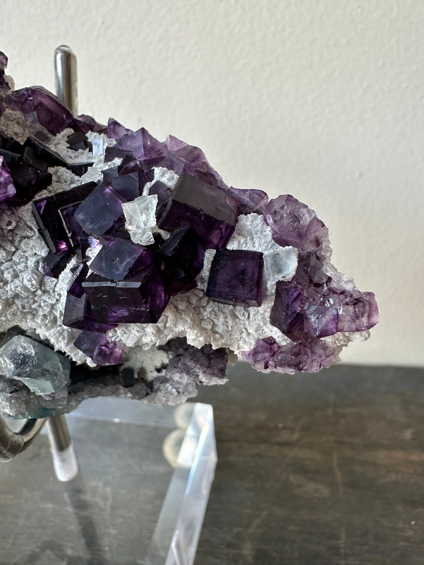 Phantom Purple & Blue Fluorite, Zheijiang