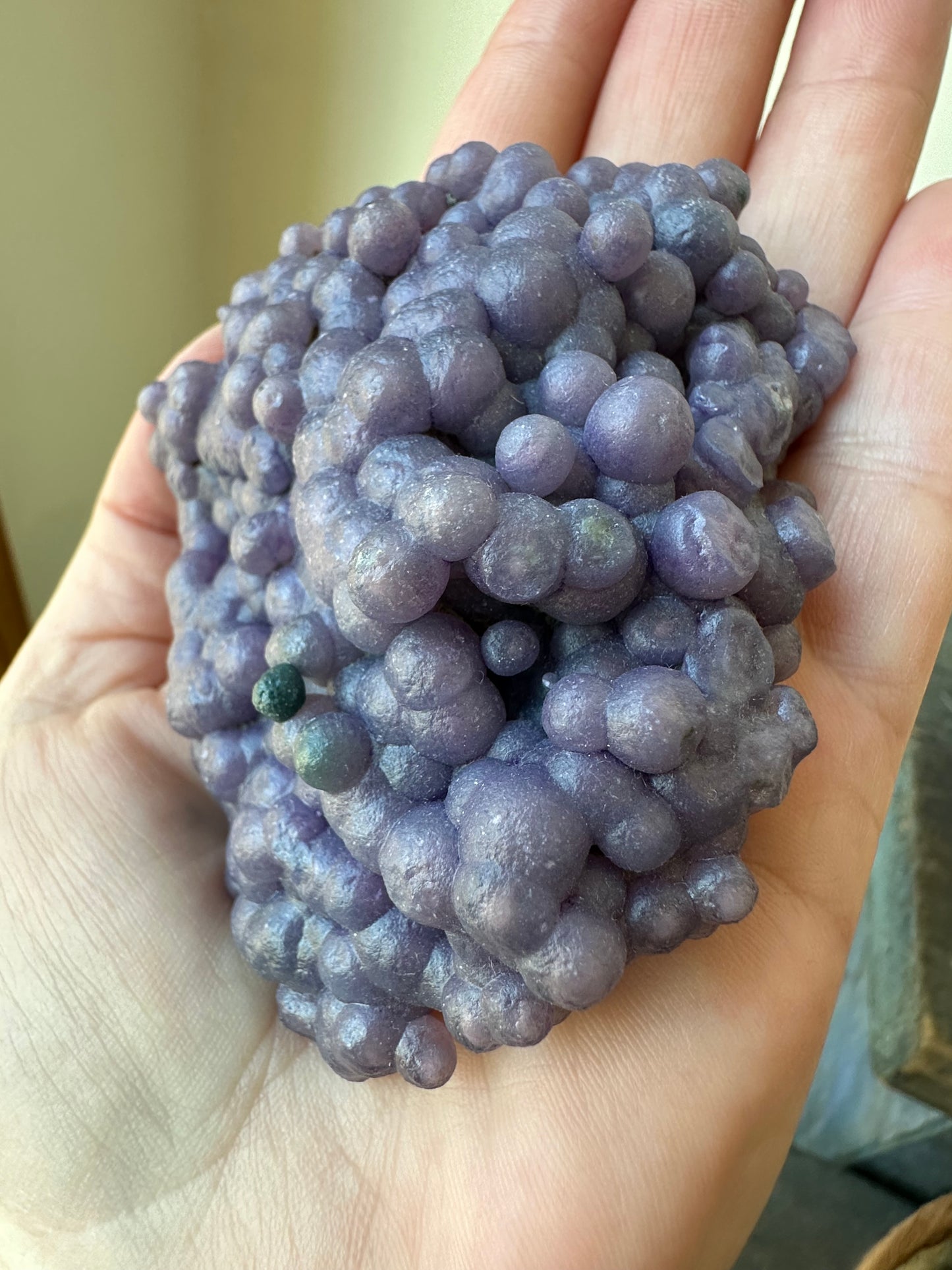 high-end Grape Agate / botryoidal purple chalcedony