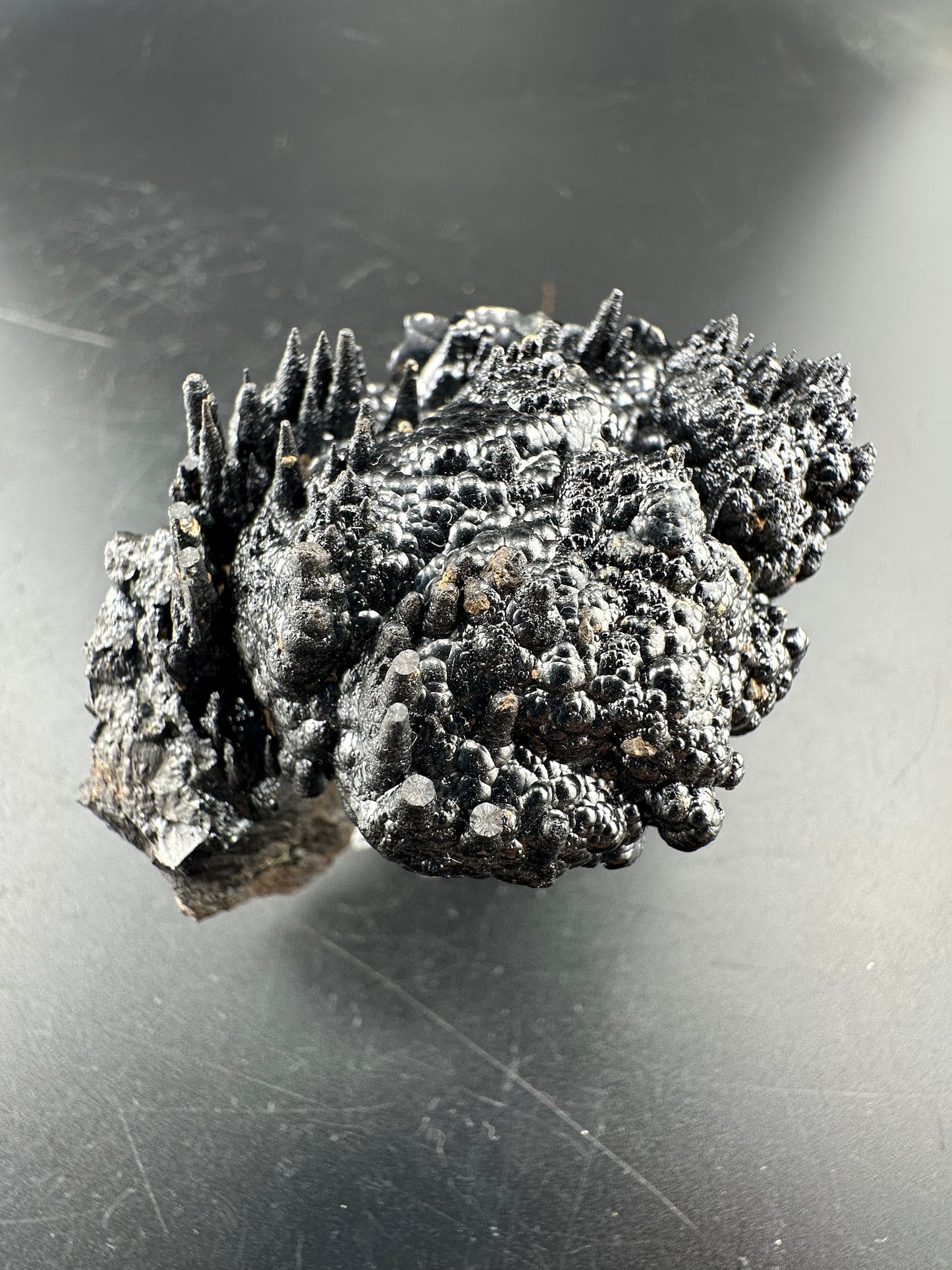 botryoidal, stalactitic Hematite; Montana