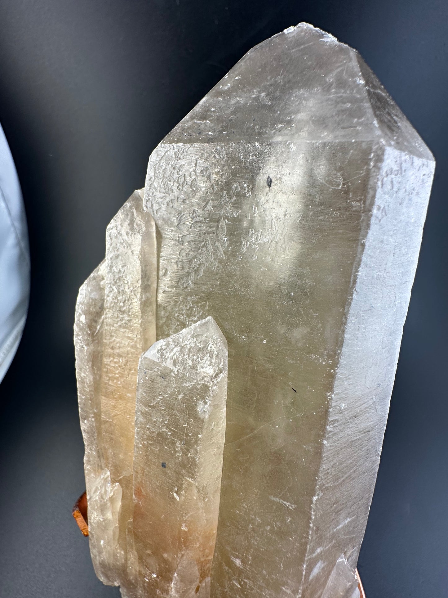 massive Citrine Crystal; Nigeria