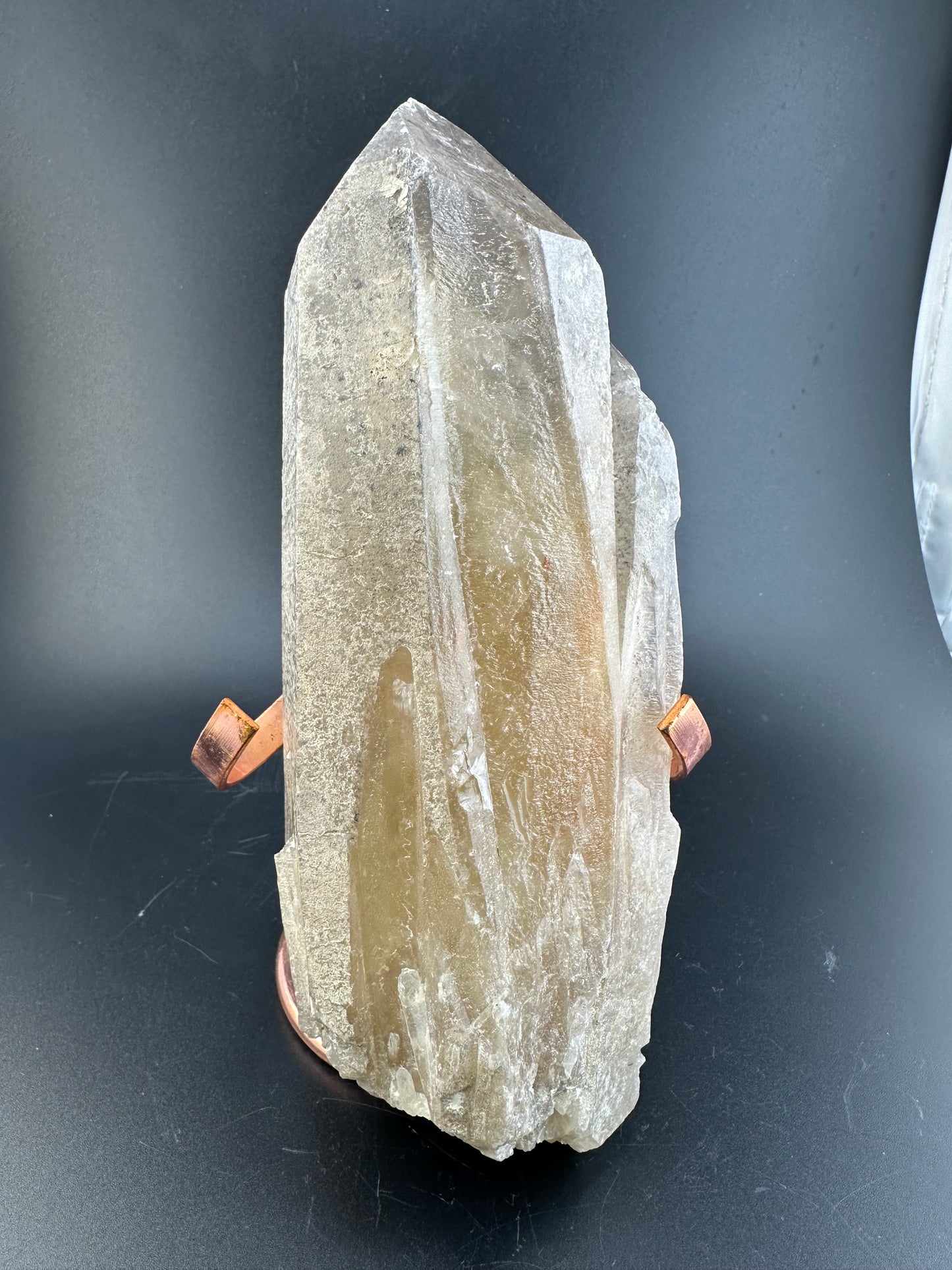 massive Citrine Crystal; Nigeria