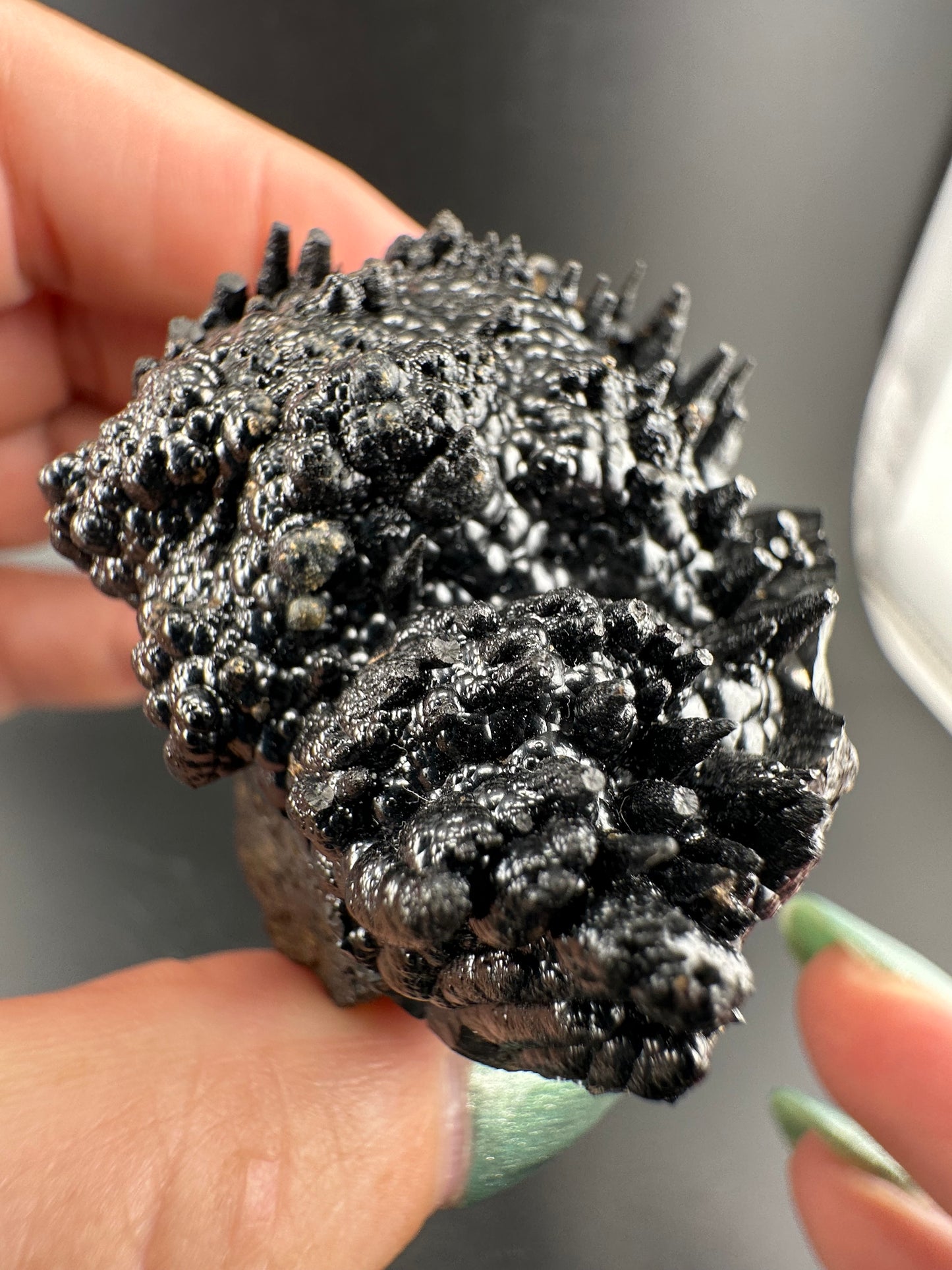 botryoidal, stalactitic Hematite; Montana