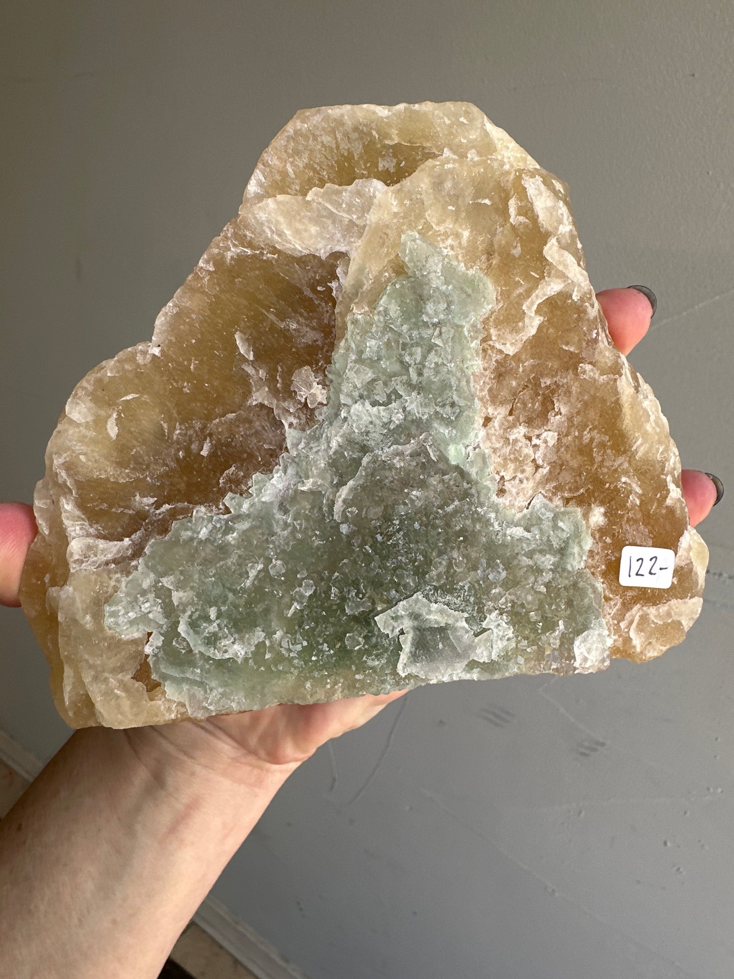 Botryoidal Yellow Fluorite from Xinyang, Henan, China
