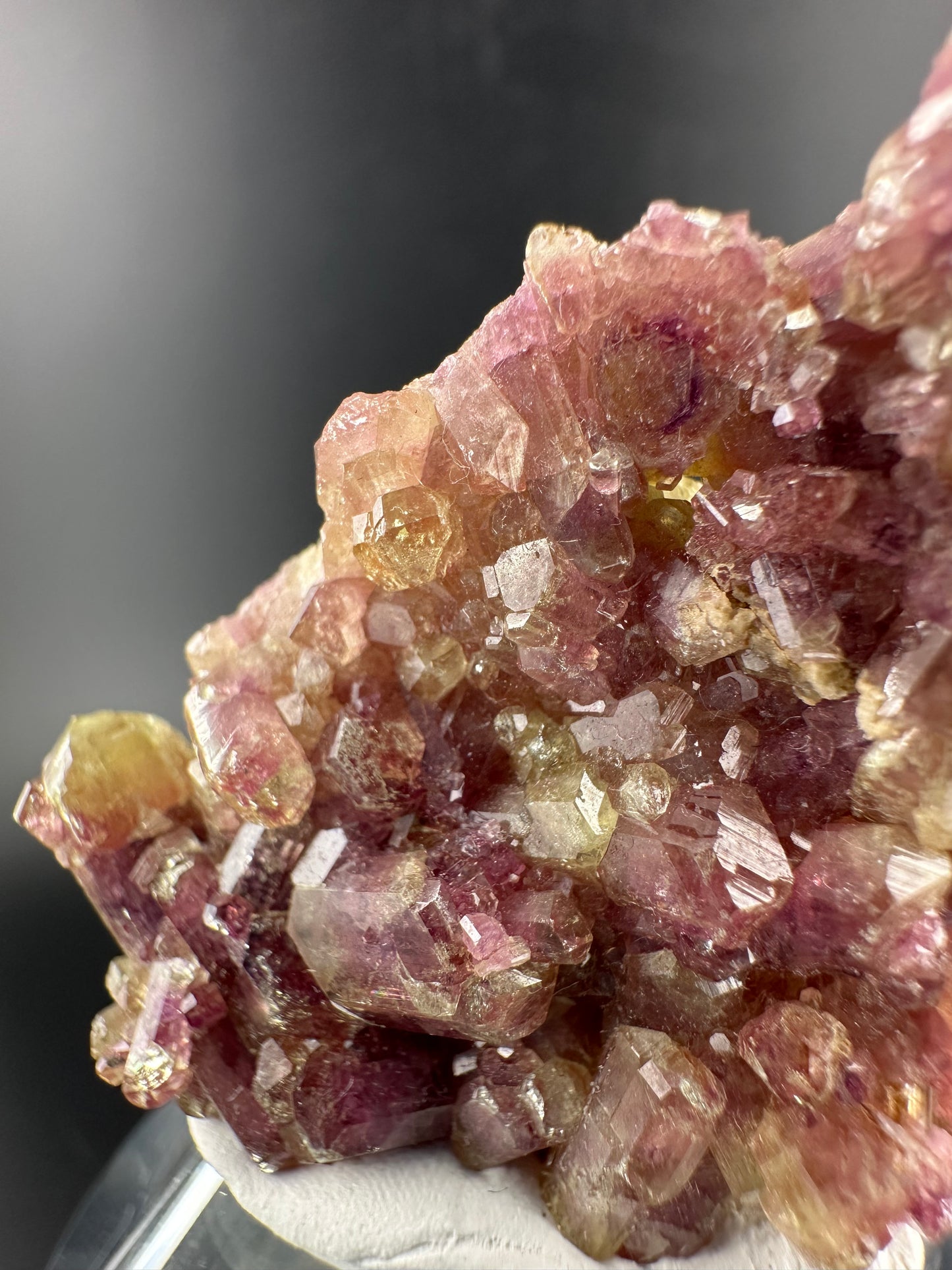 Manganese-rich Vesuvianite (bi-colour), Jeffrey Mine, Canada