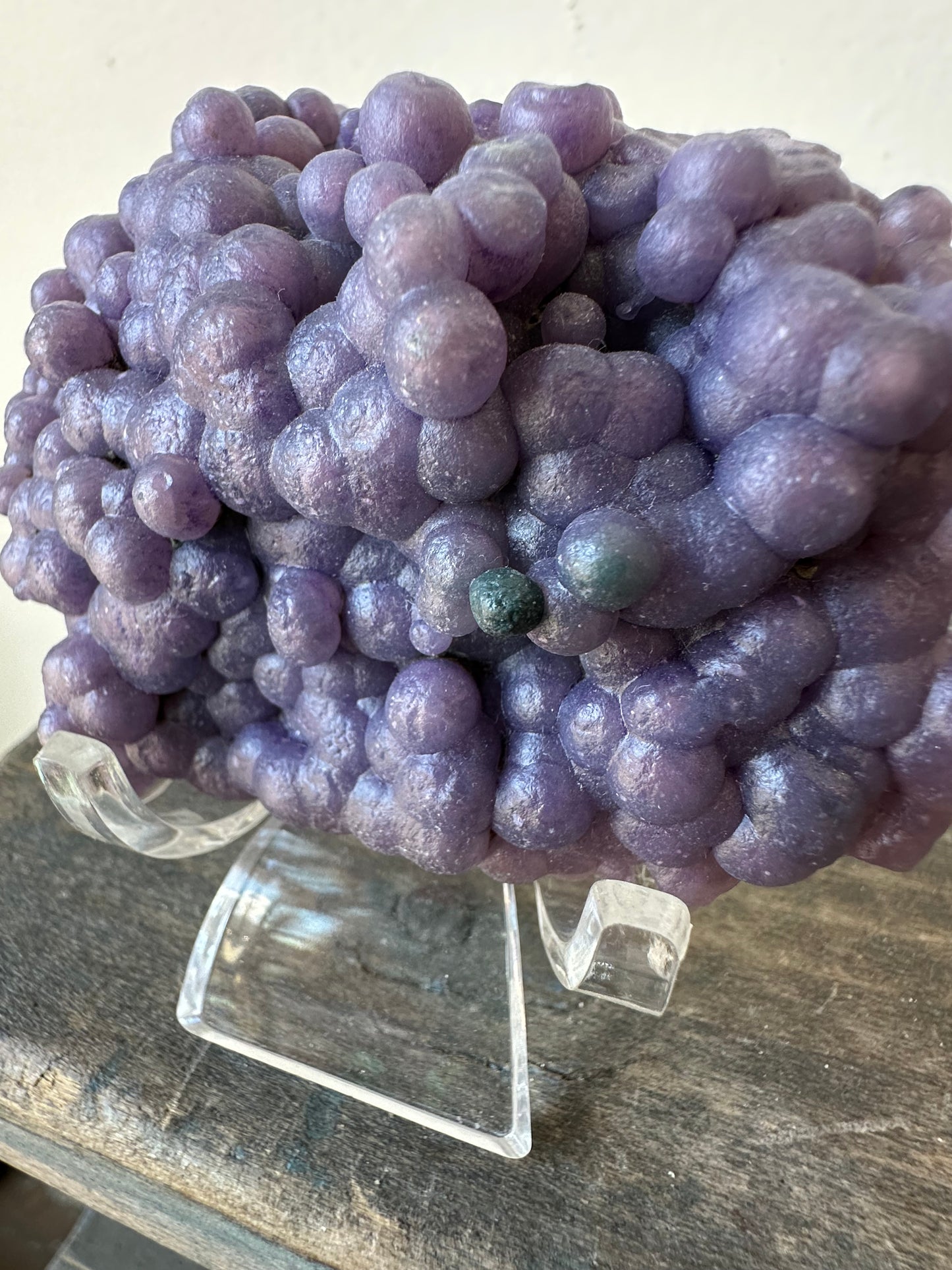 high-end Grape Agate / botryoidal purple chalcedony
