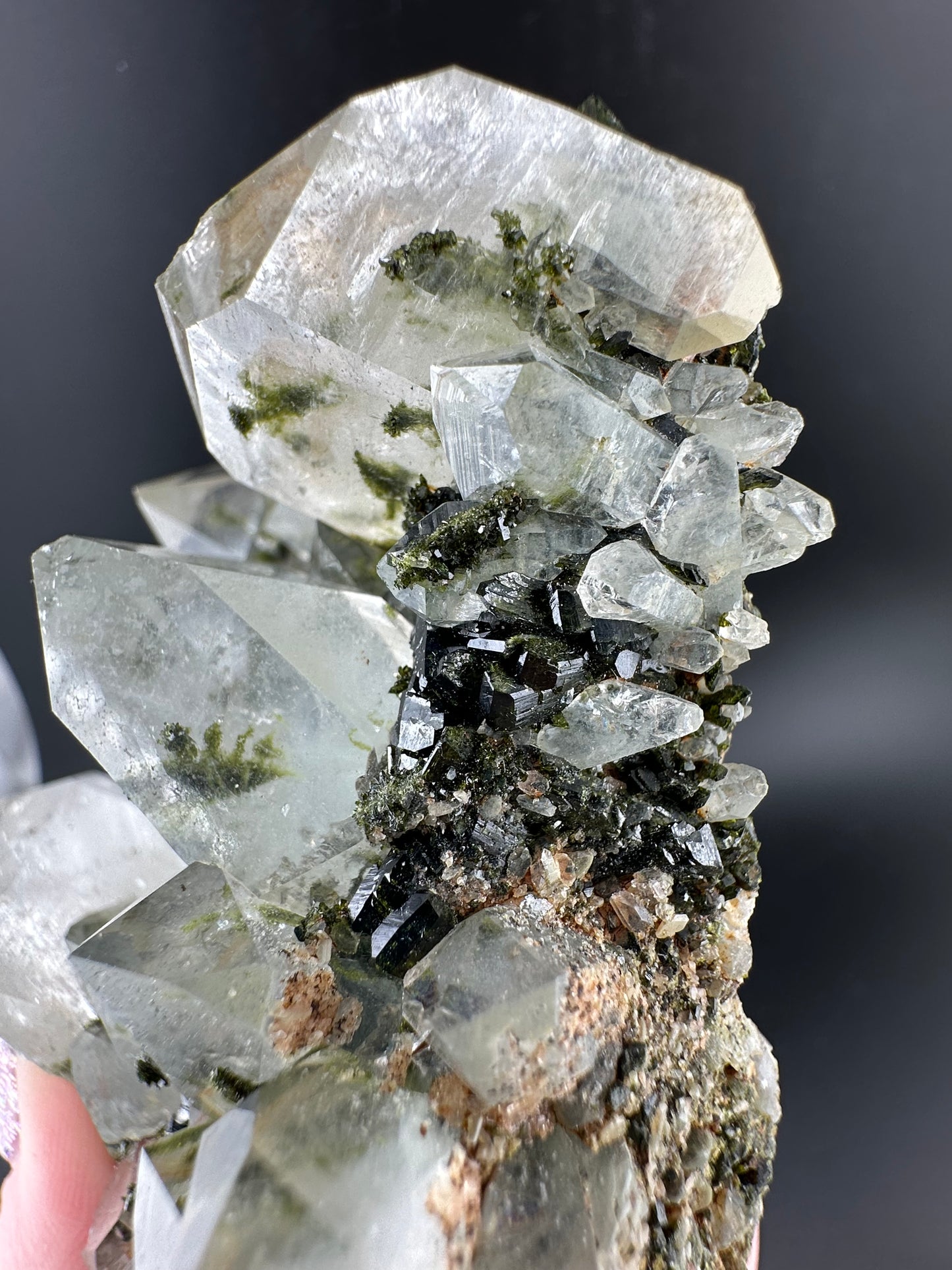 Epidote & Quartz, Turkey (“Fairy Forest Quartz”)