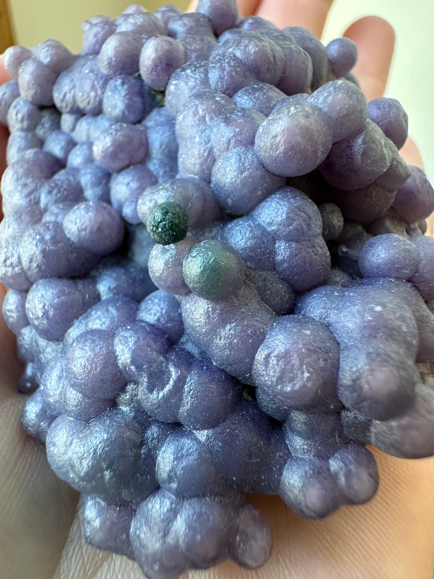 high-end Grape Agate / botryoidal purple chalcedony