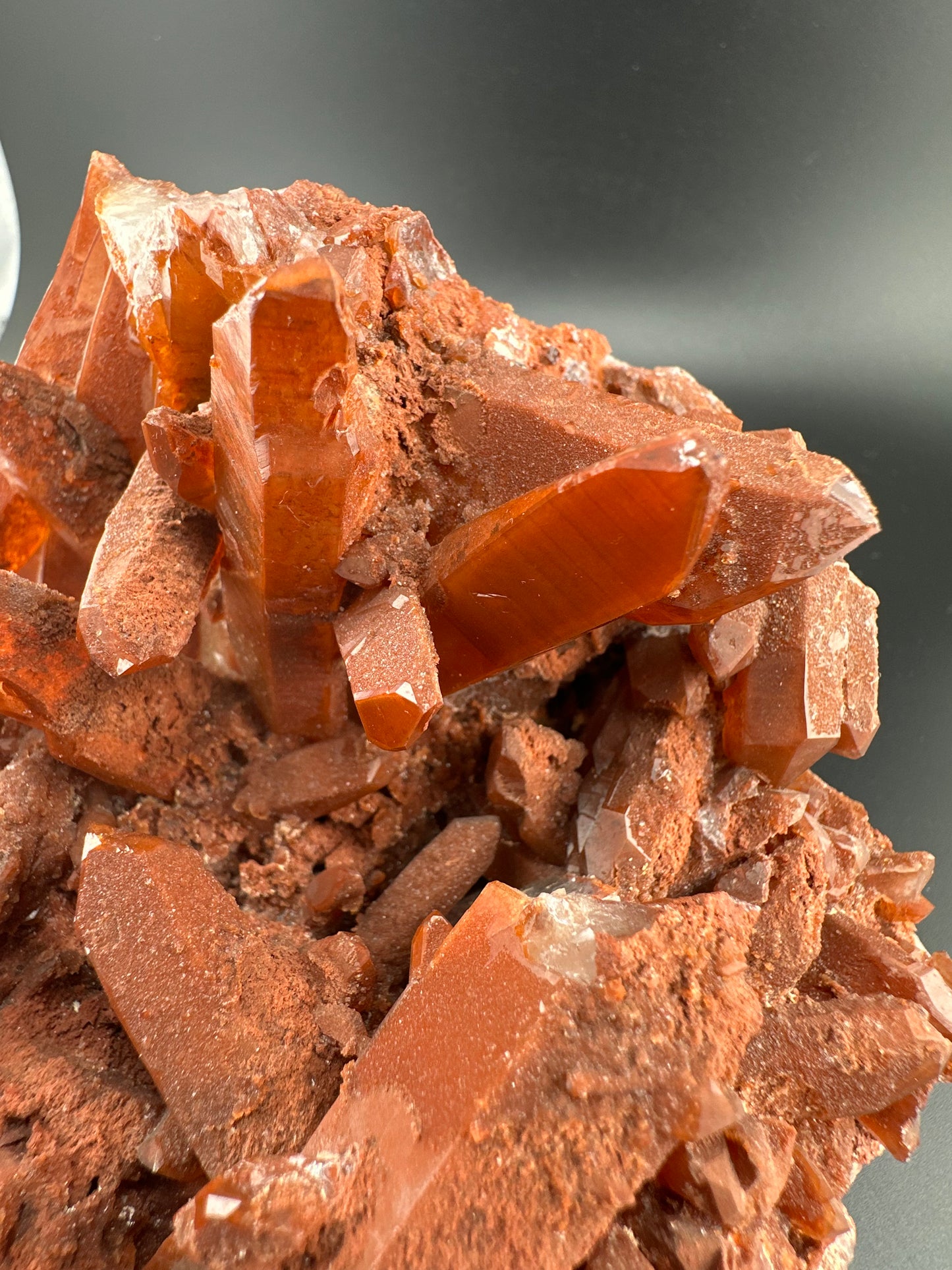 Ferruginous / Hematite Quartz from Morocco