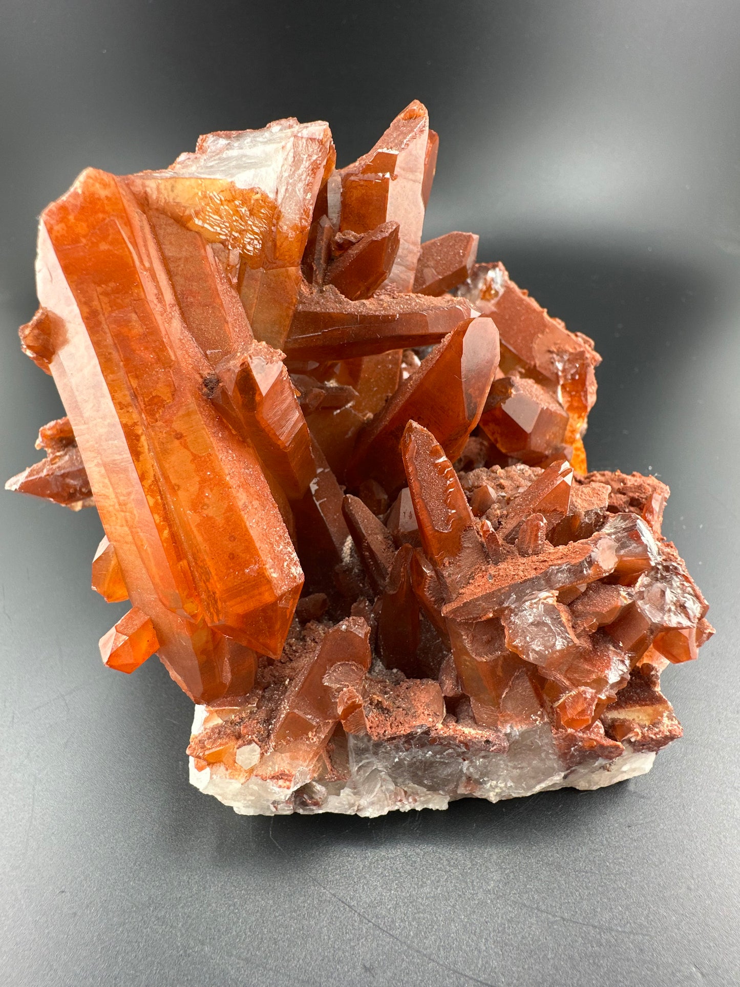 Ferruginous / Hematite Quartz from Morocco