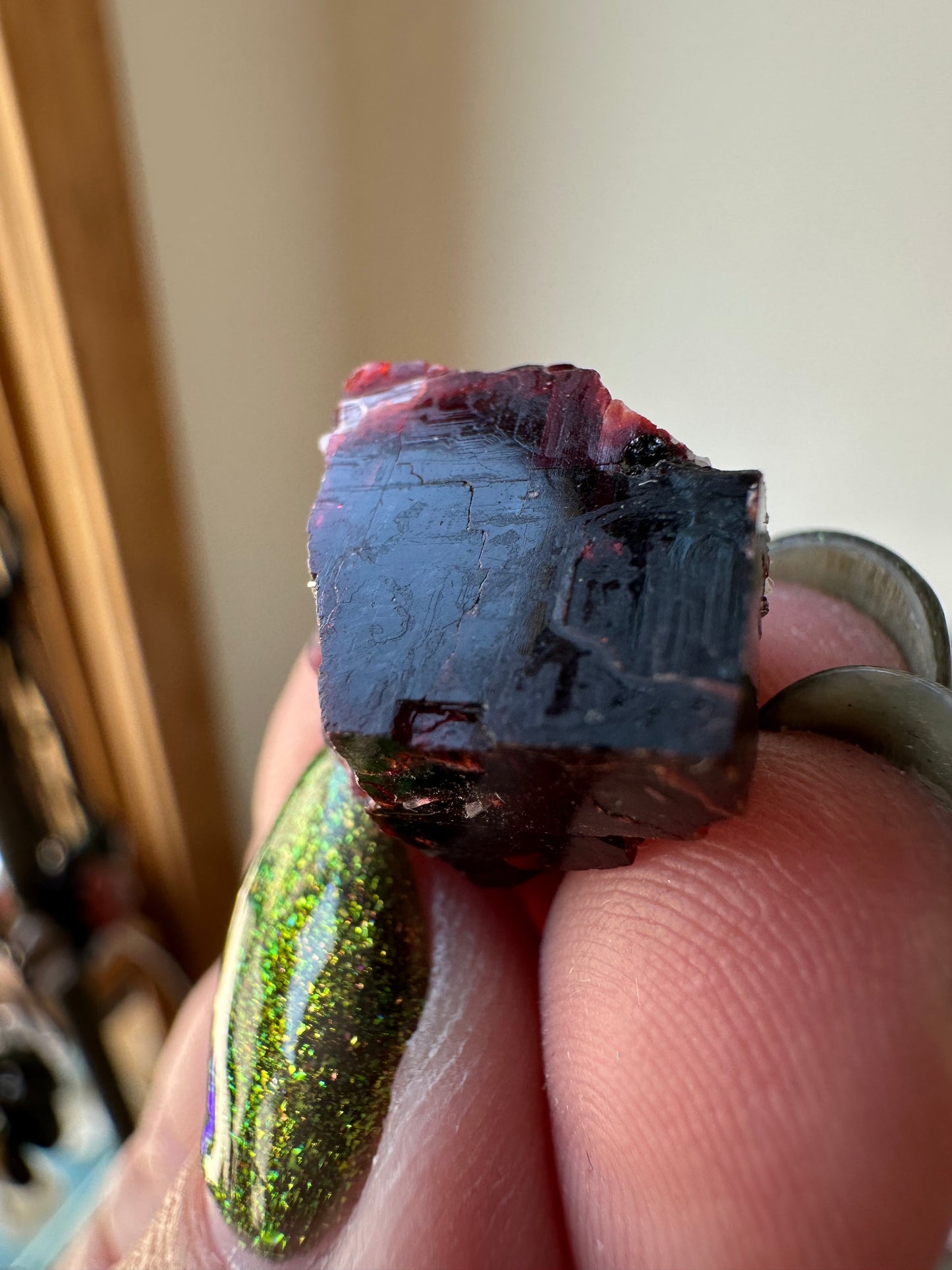 Villiaumite w/Pectolite from Russia