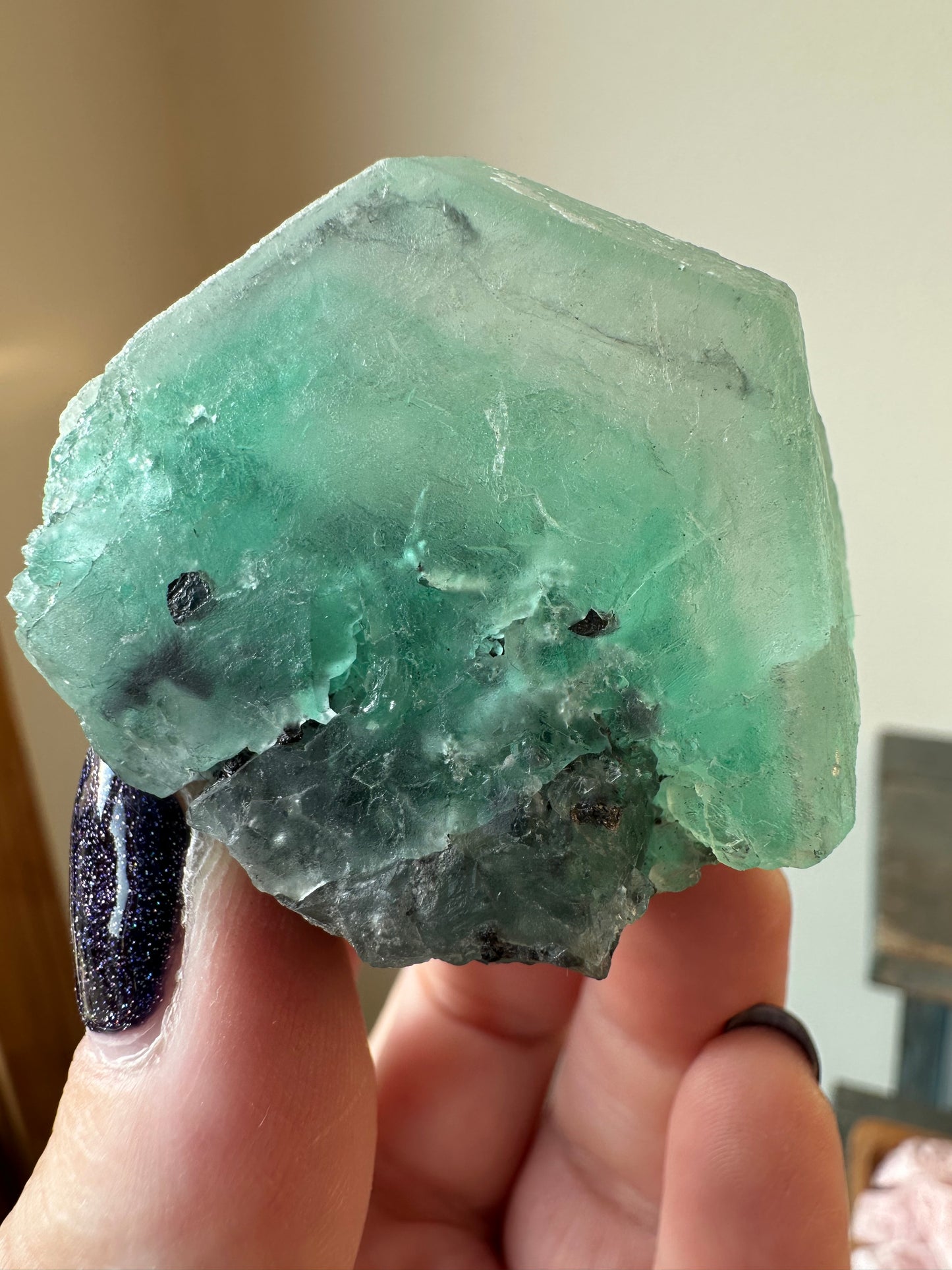 Fluorite: Milpo Mine, Cerro de Pasco, Peru