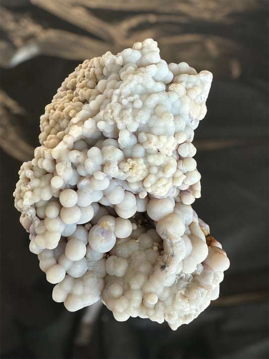 “Ghost Agate” botryoidal chalcedony, Indonesia