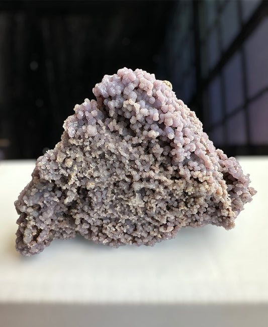 “Grape Agate” free-standing chonk