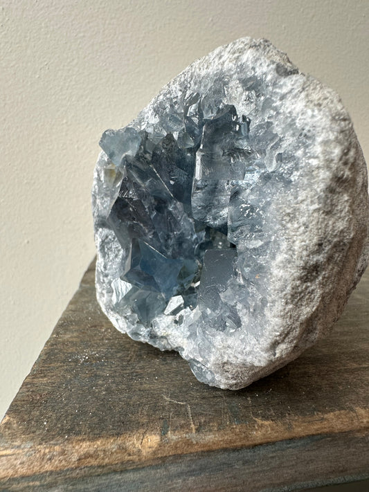 High-grade Celestite (Celestine) Geode