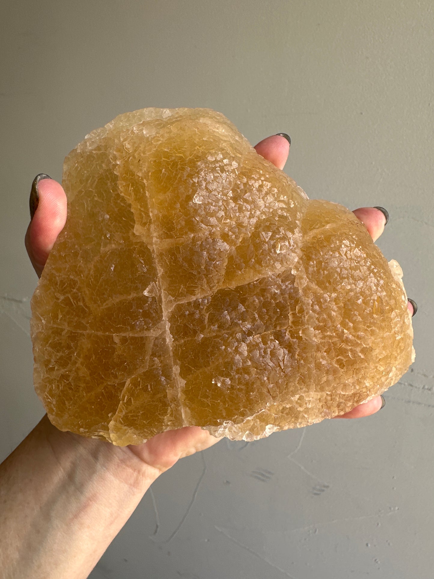 Botryoidal Yellow Fluorite from Xinyang, Henan, China