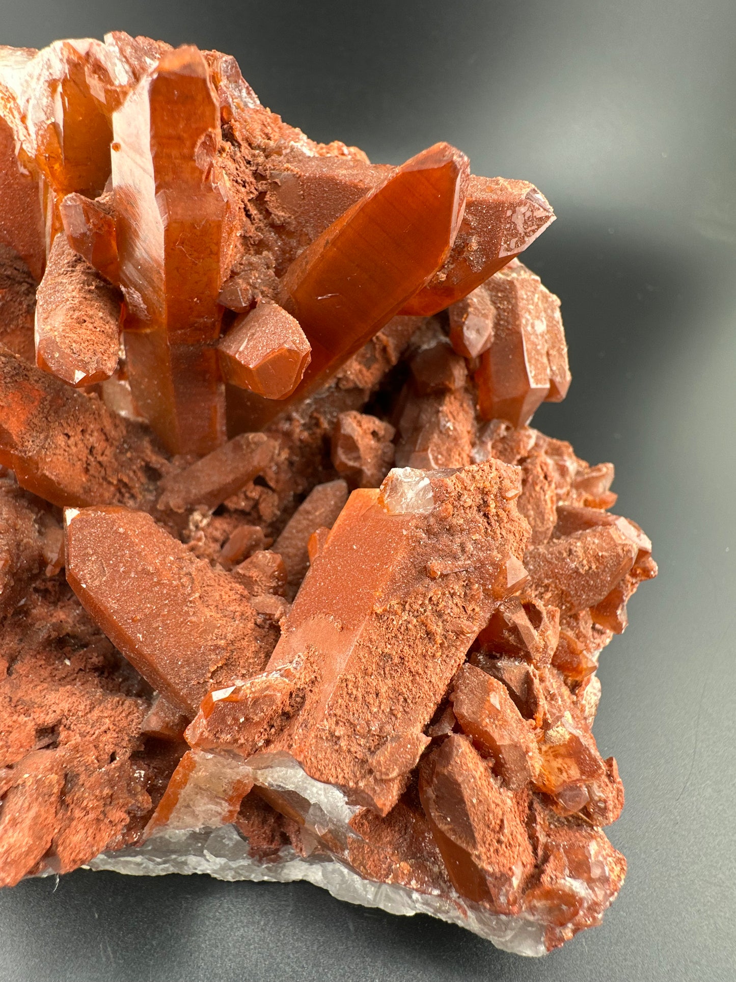 Ferruginous / Hematite Quartz from Morocco