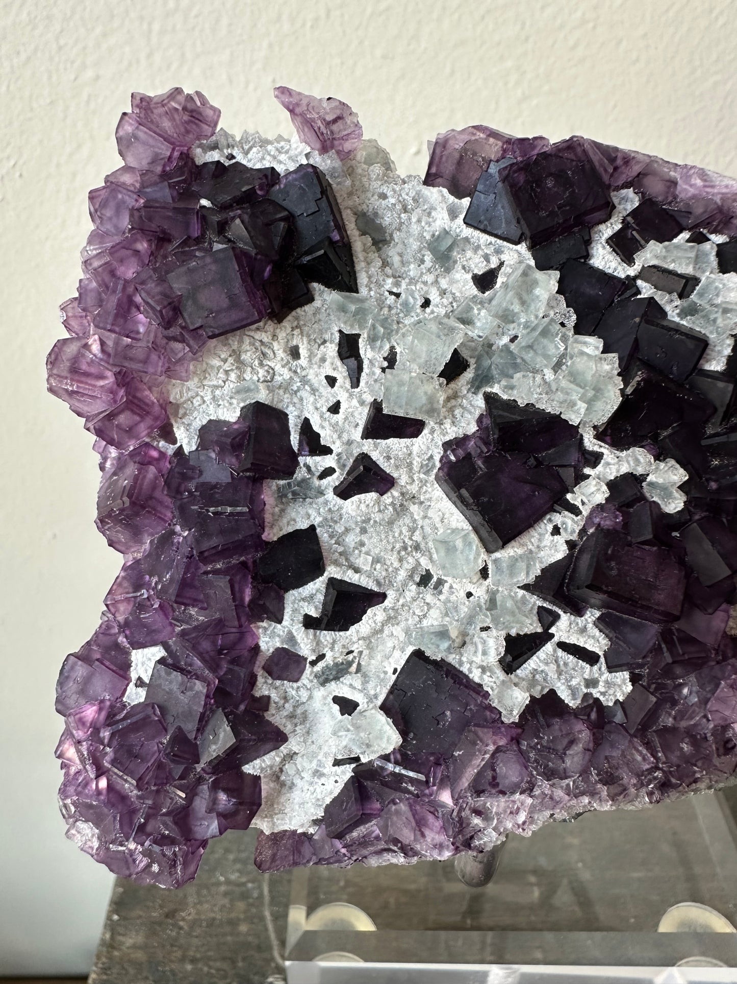 Phantom Purple & Blue Fluorite, Zheijiang