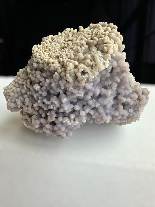 “Ghostly Grape Agate” duo-tone botryoidal chalcedony, Indonesia