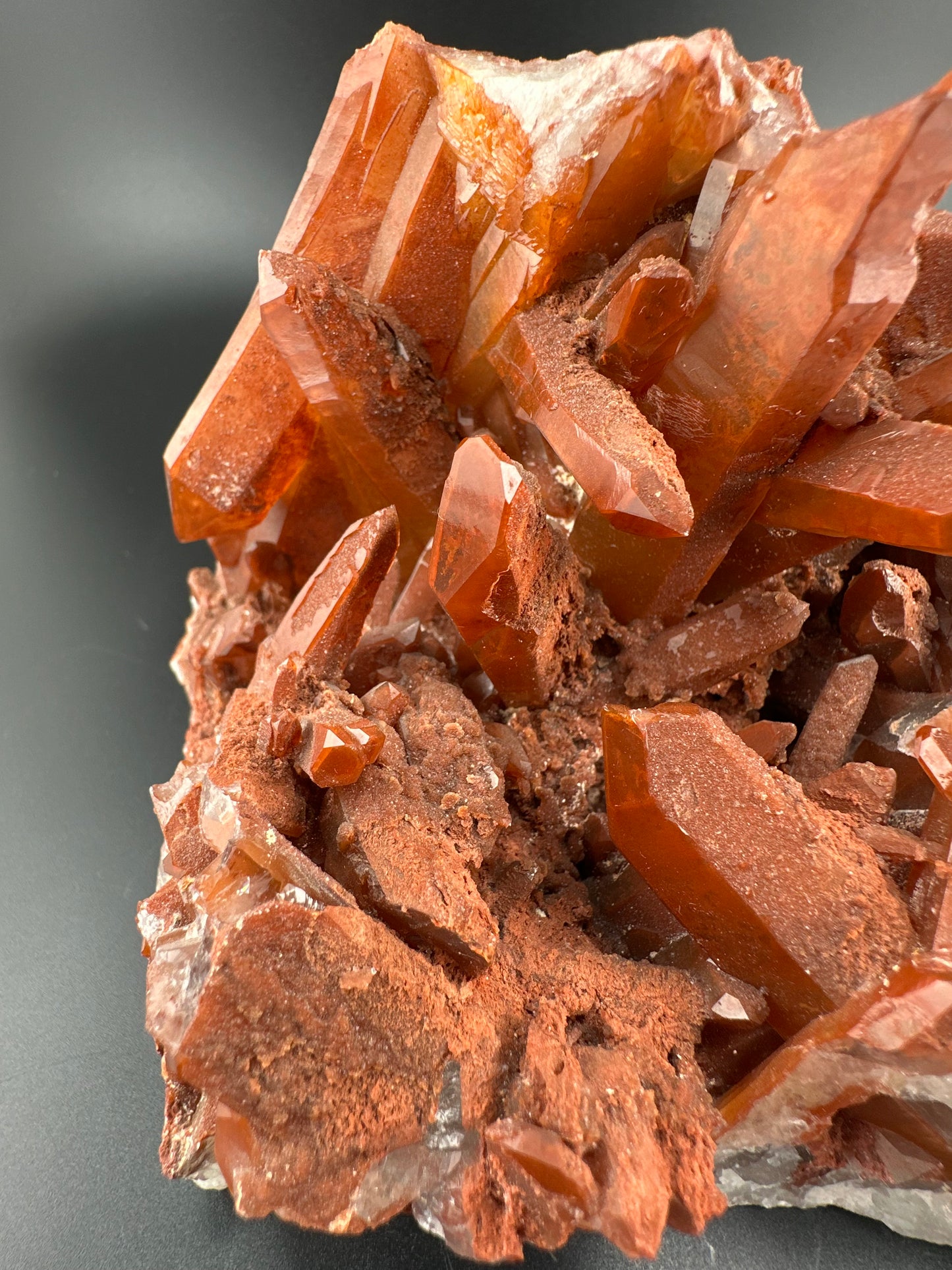 Ferruginous / Hematite Quartz from Morocco