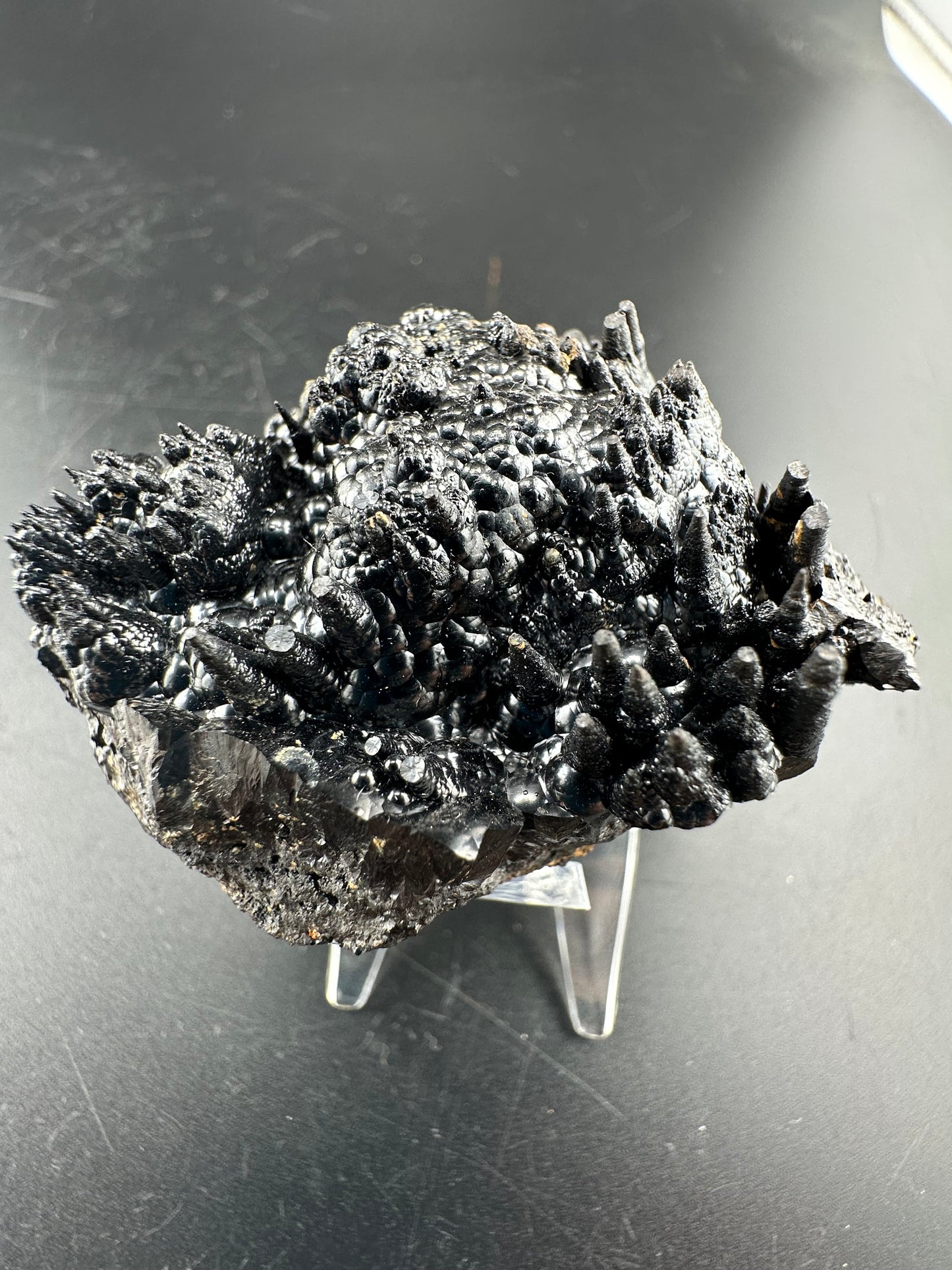 botryoidal, stalactitic Hematite; Montana