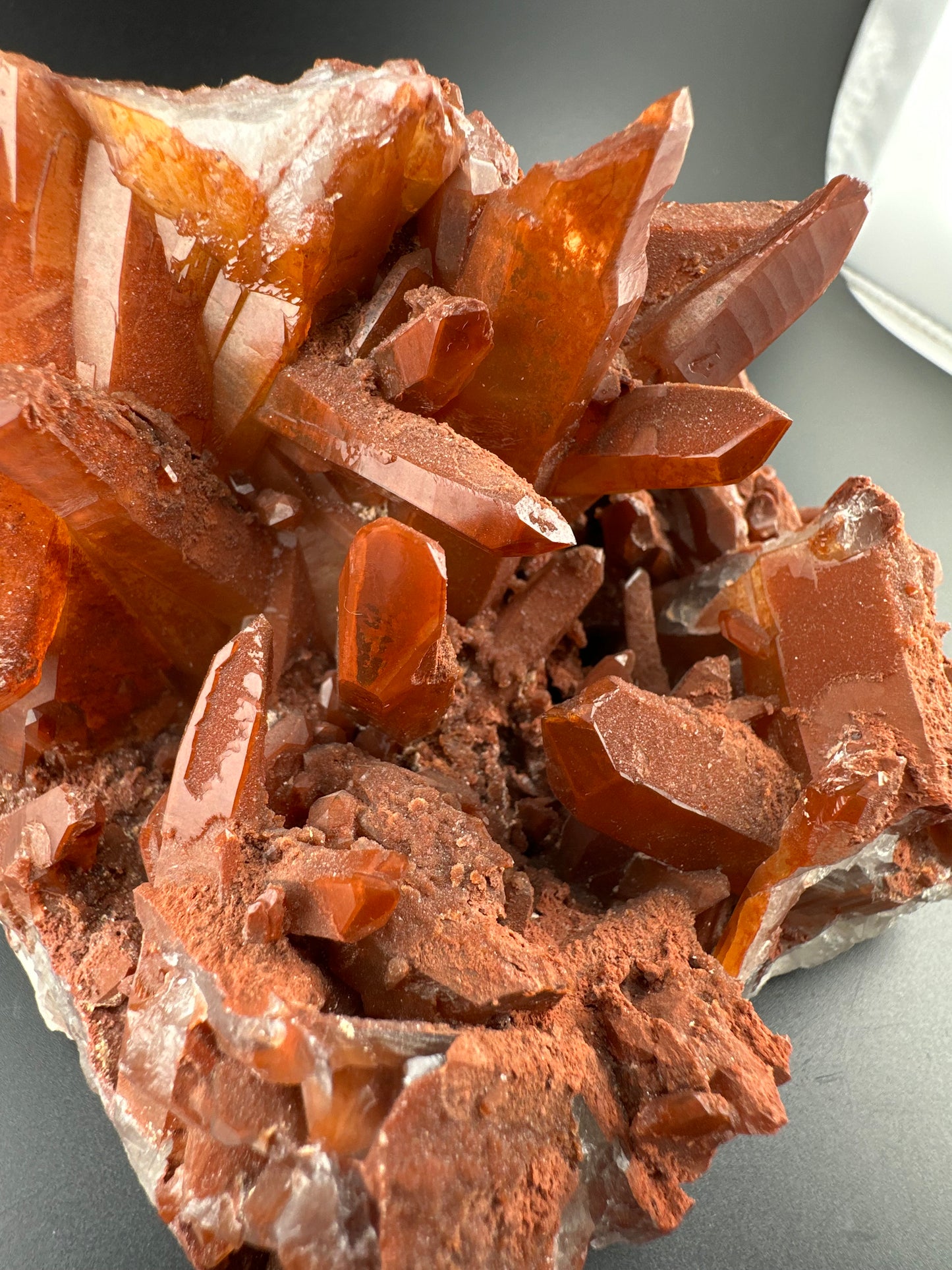 Ferruginous / Hematite Quartz from Morocco