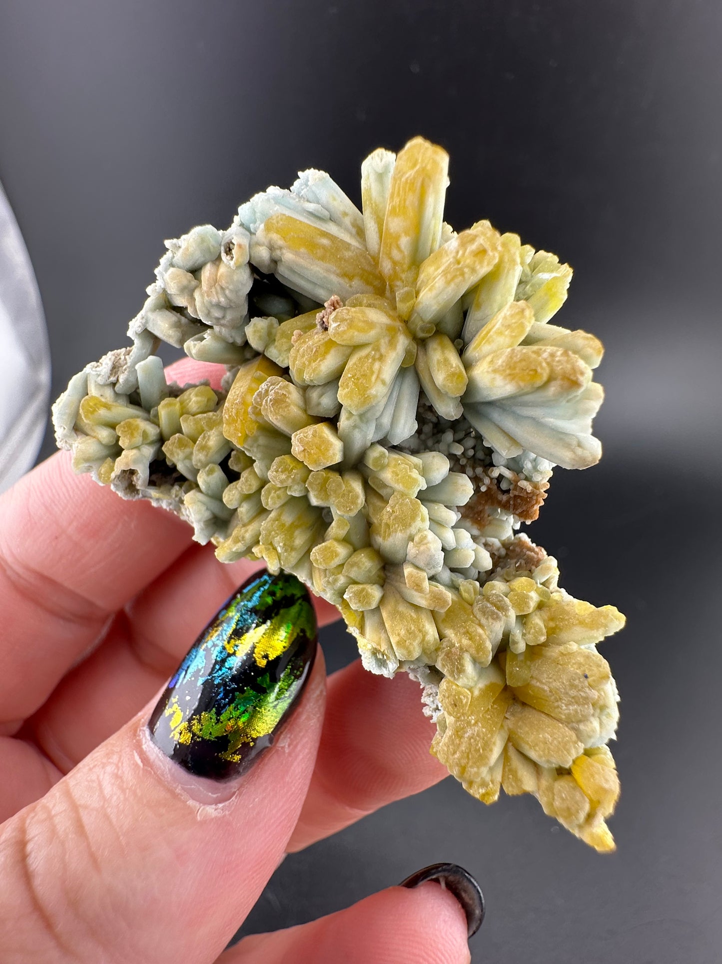 Plumbogummite after Pyromorphite, Guangxi, China