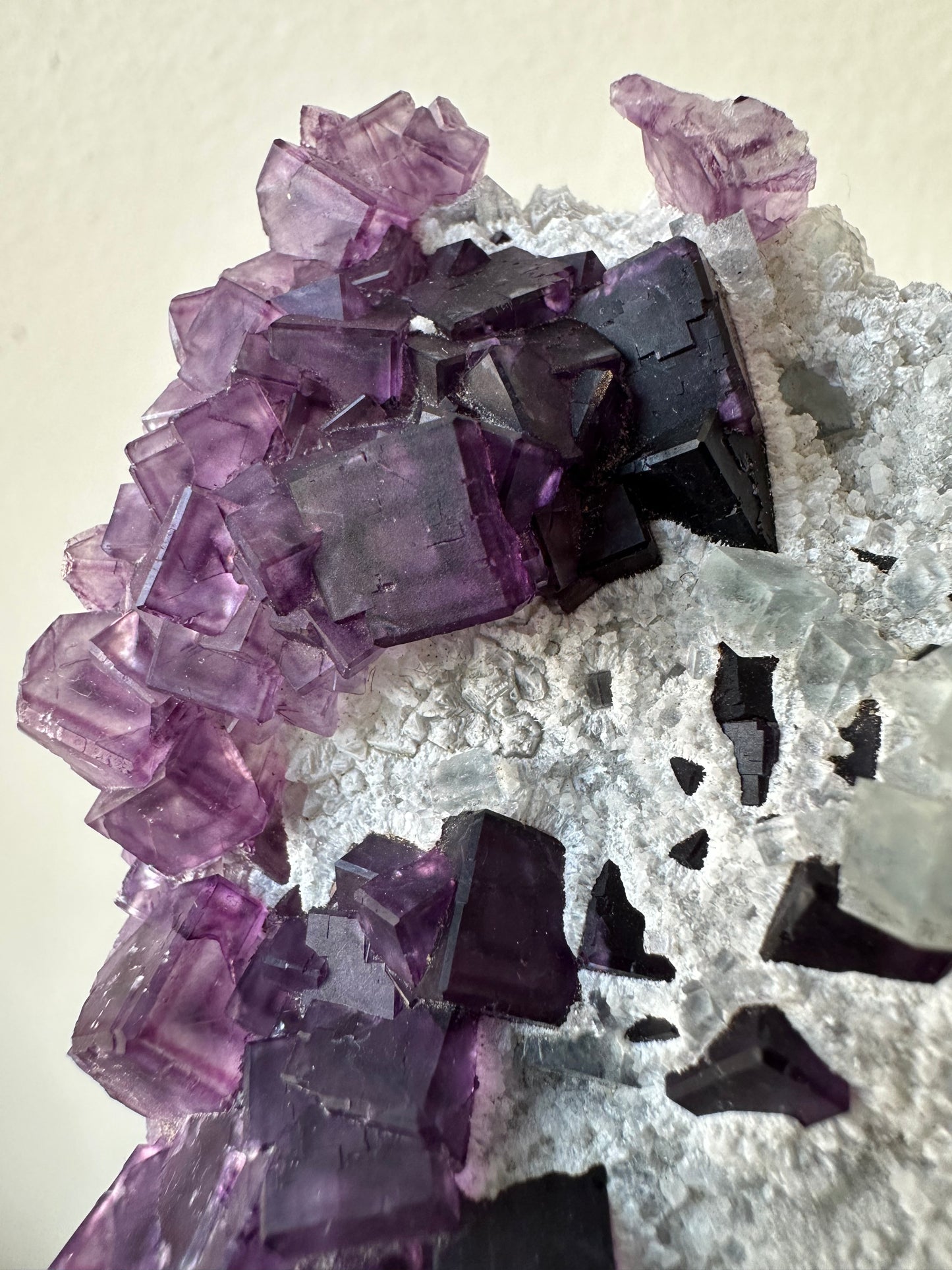 Phantom Purple & Blue Fluorite, Zheijiang
