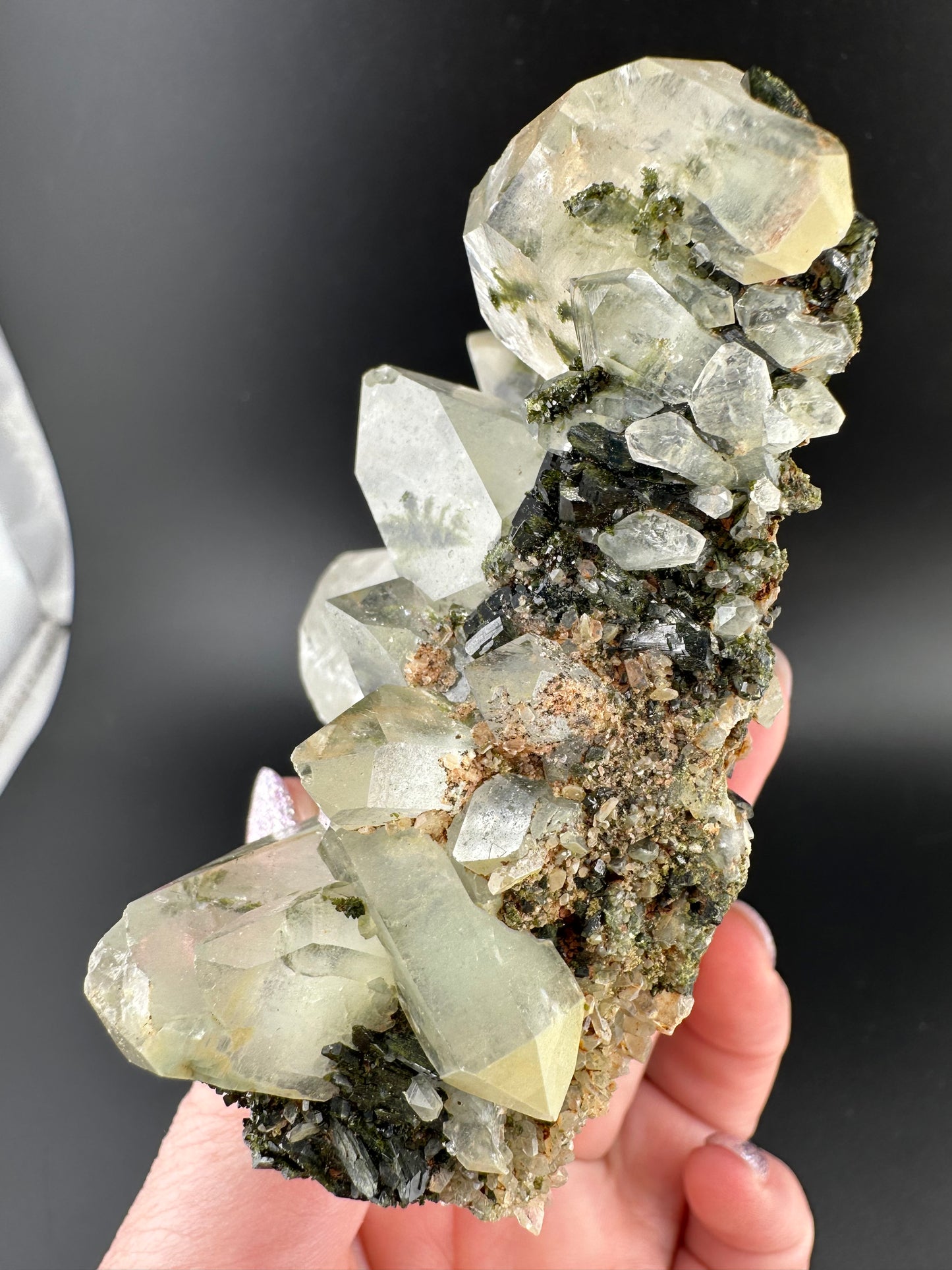 Epidote & Quartz, Turkey (“Fairy Forest Quartz”)